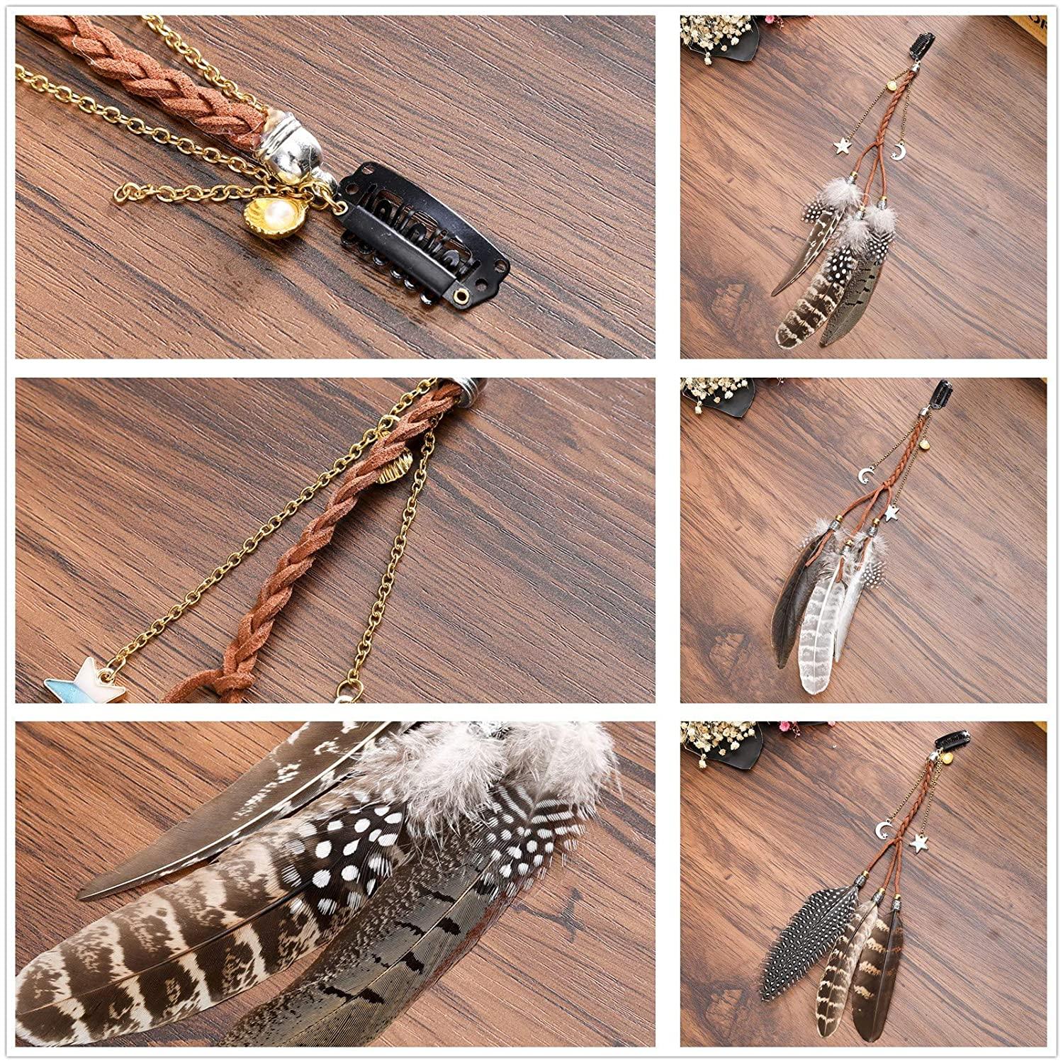 Enamel based Long Feather Drop Earrings - 3 Colors – Neshe Fashion Jewelry