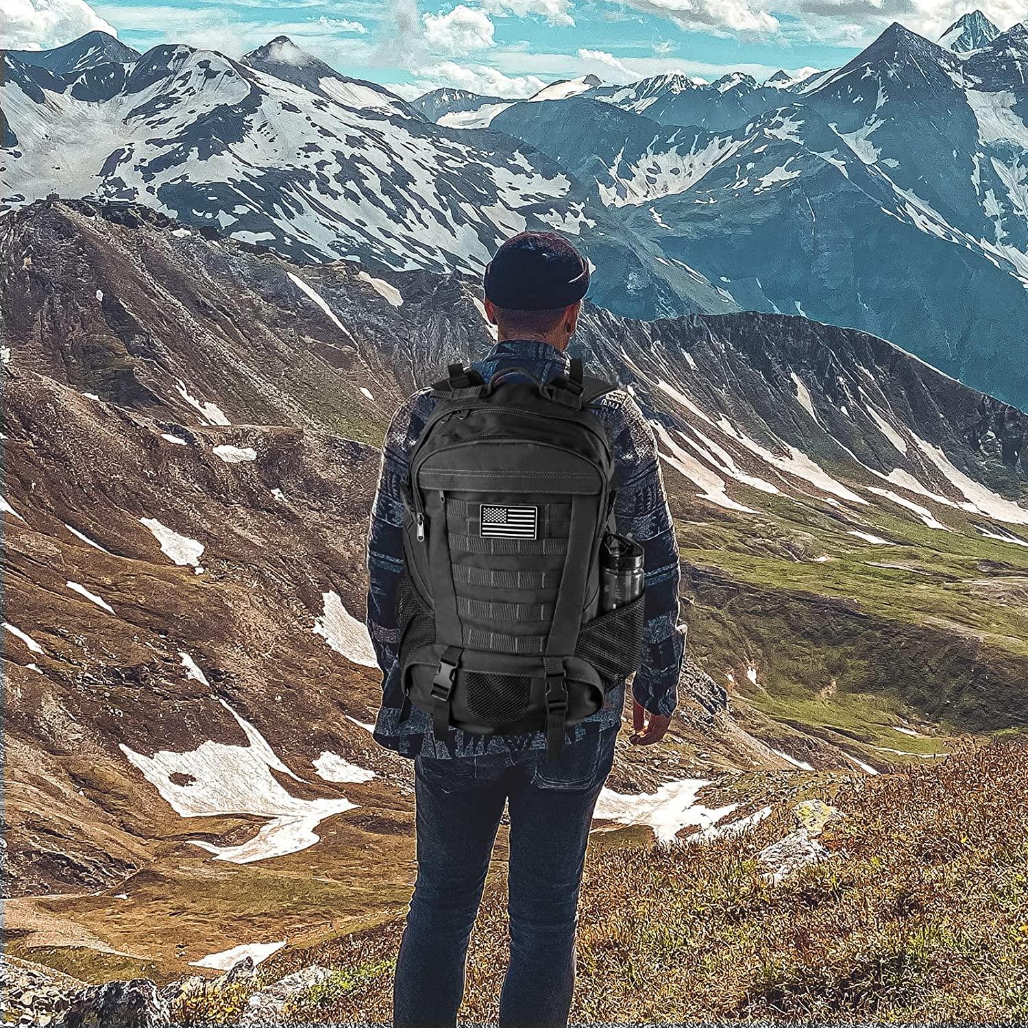 Jueachy Tactical Backpack for Men 30L Waterproof Military Day Pack