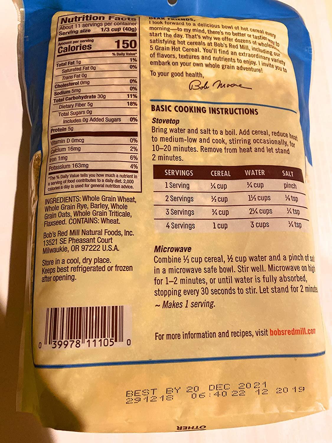 bob's red mill 5 grain