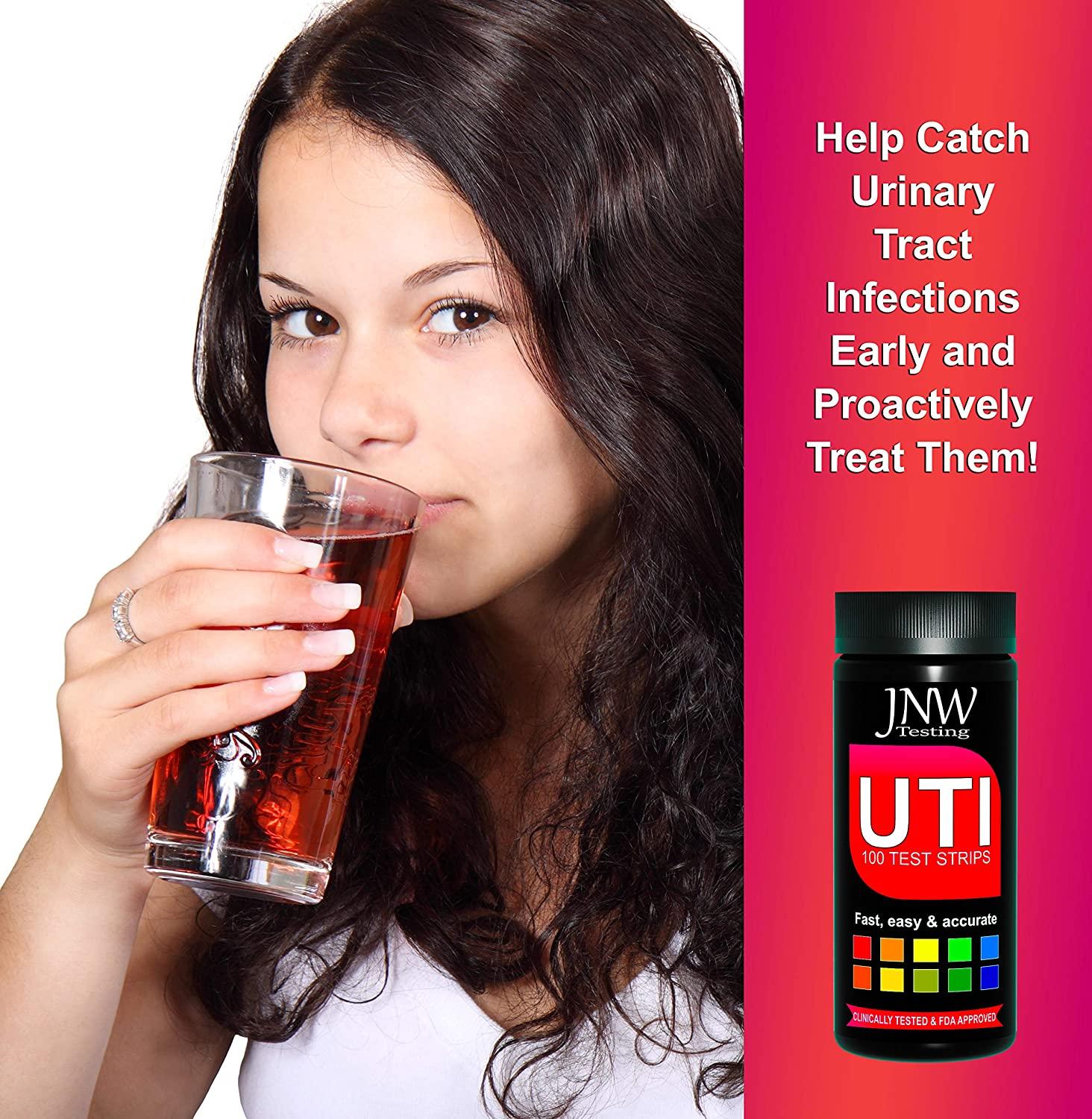 3in1 Urinary Tract Infection Test Strips Home UTI Test Kit with