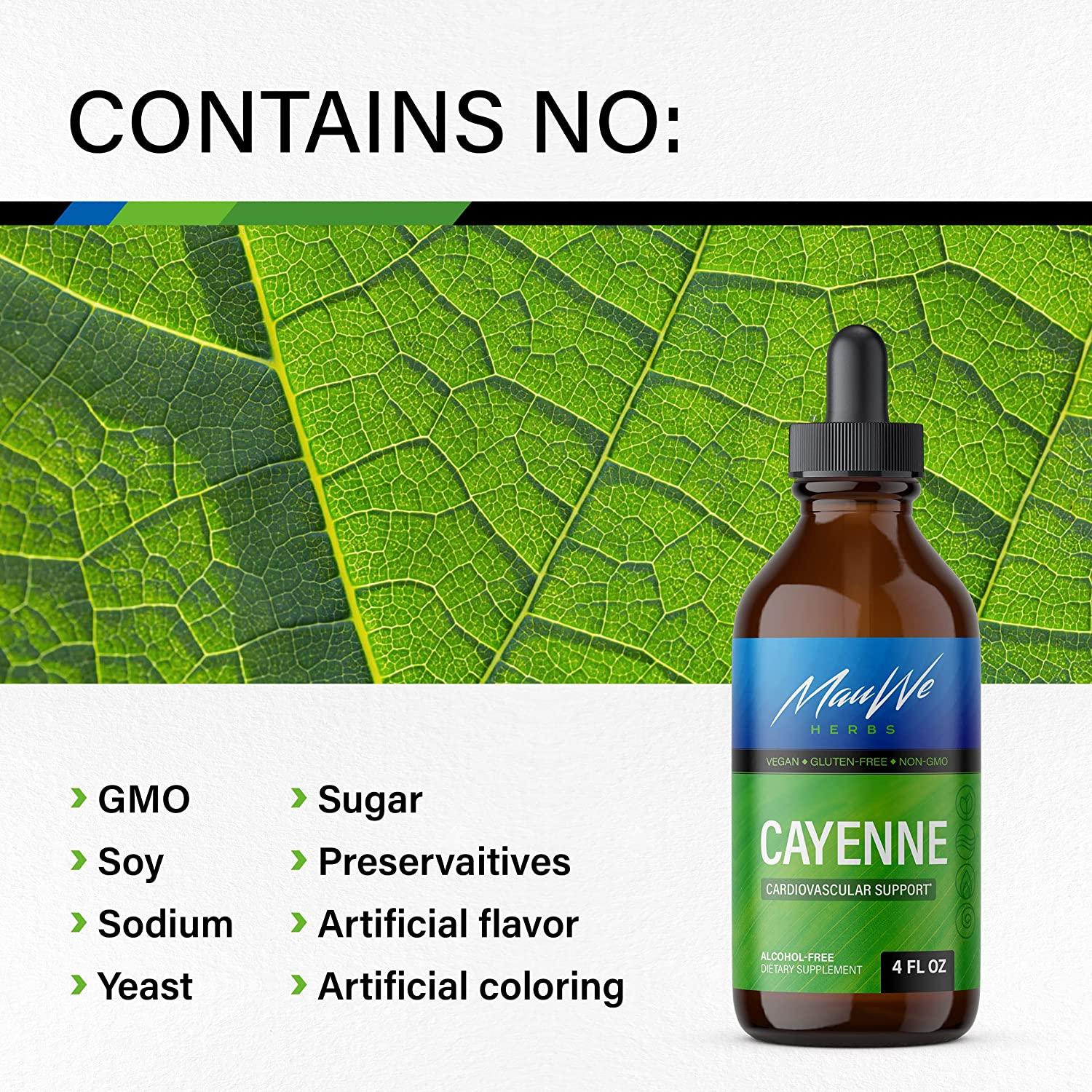 Cayenne Tincture Supports Digestive System, Joints, Helps Control
