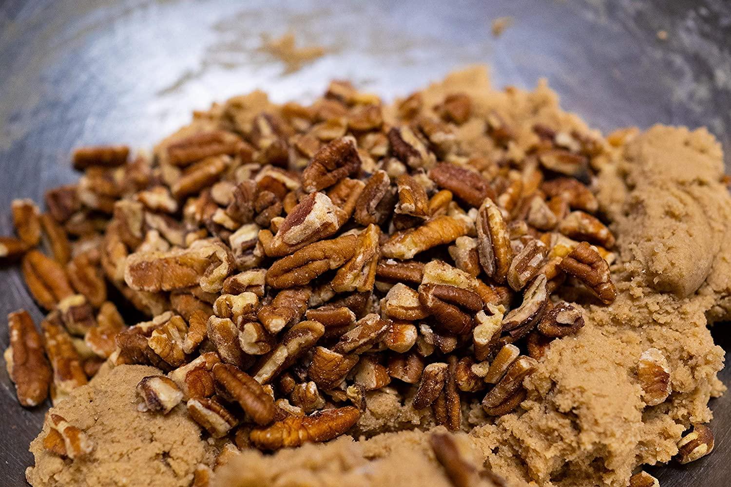 La Nogalera Pecans 100 Natural and Fresh Crop of Chopped Pecans in 5