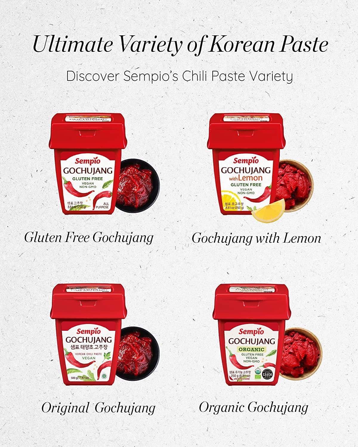 Sempio Gochujang, Hot Pepper Paste (Korean Chili Paste)_1.1lbs (500g