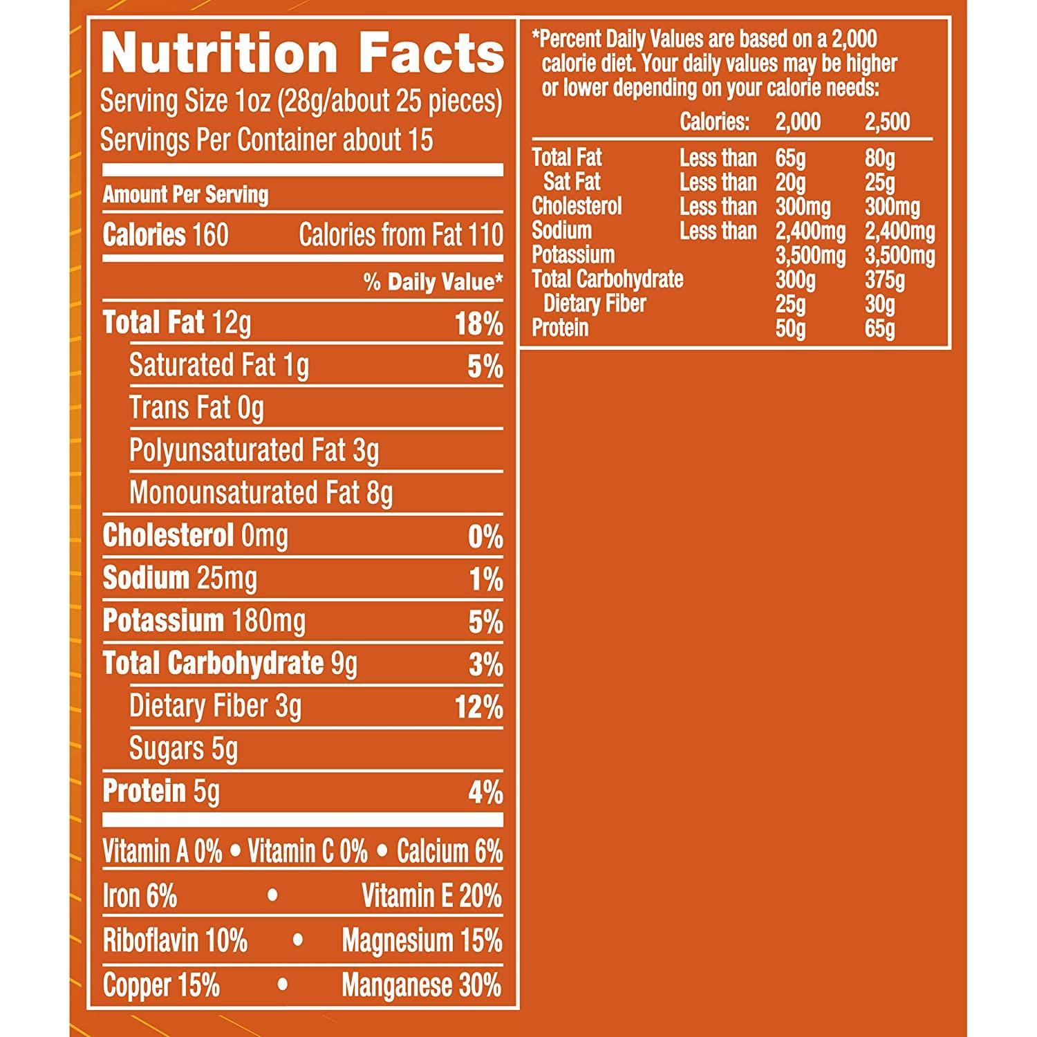 Planters Pumpkin Spice Almonds,15.25oz Canister (Packaging May Vary)