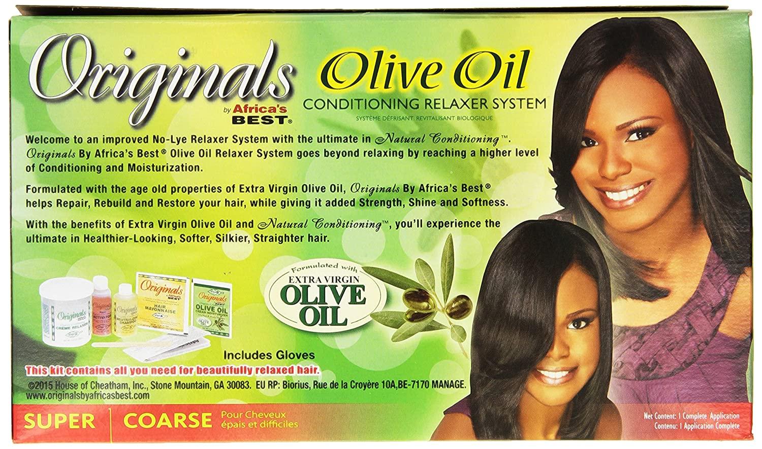 Dynamic Olive Oil Hair Relaxer Photo Art
