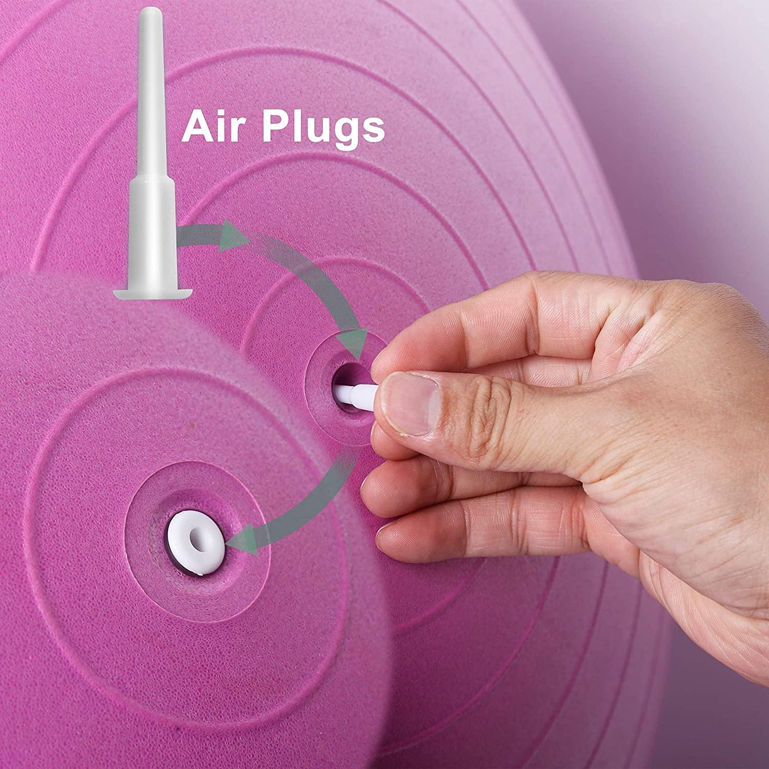 Balance Ball Bosu Ball Air Plug Bosu Ball Aster Yoga Ball Plug