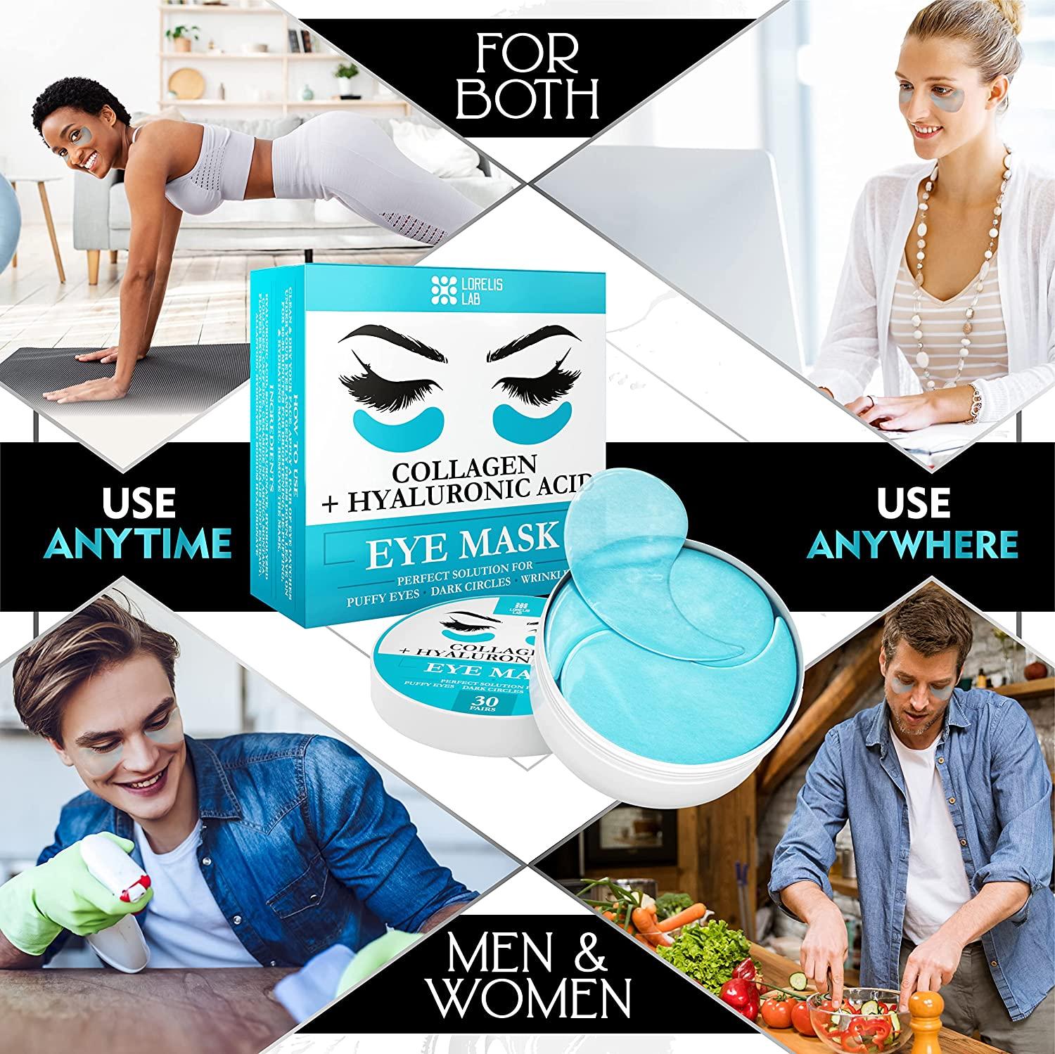 Under Eye Mask for Puffy Eyes, Dark Circles, Eye Bags, Puffiness