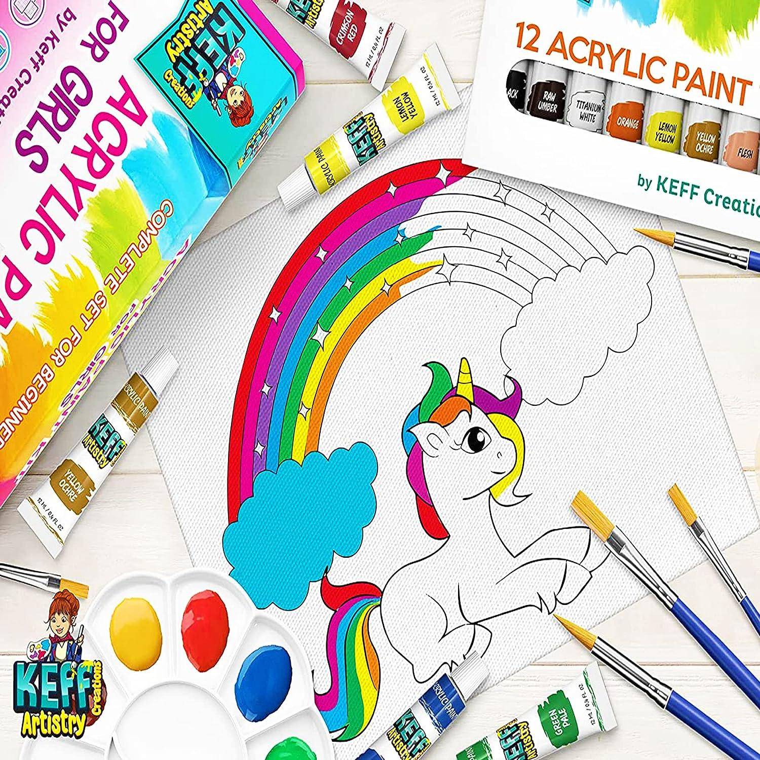 Girls top paint set