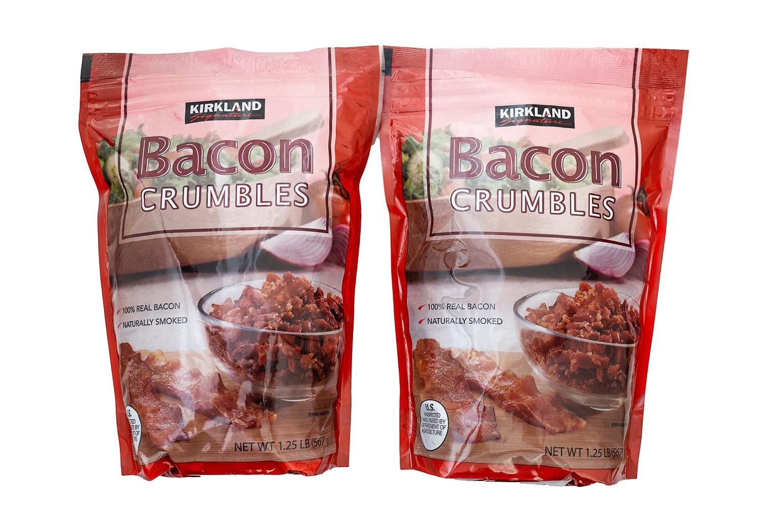 Kirkland Signature Crumbled Bacon Bits, 20 oz 2 Pack