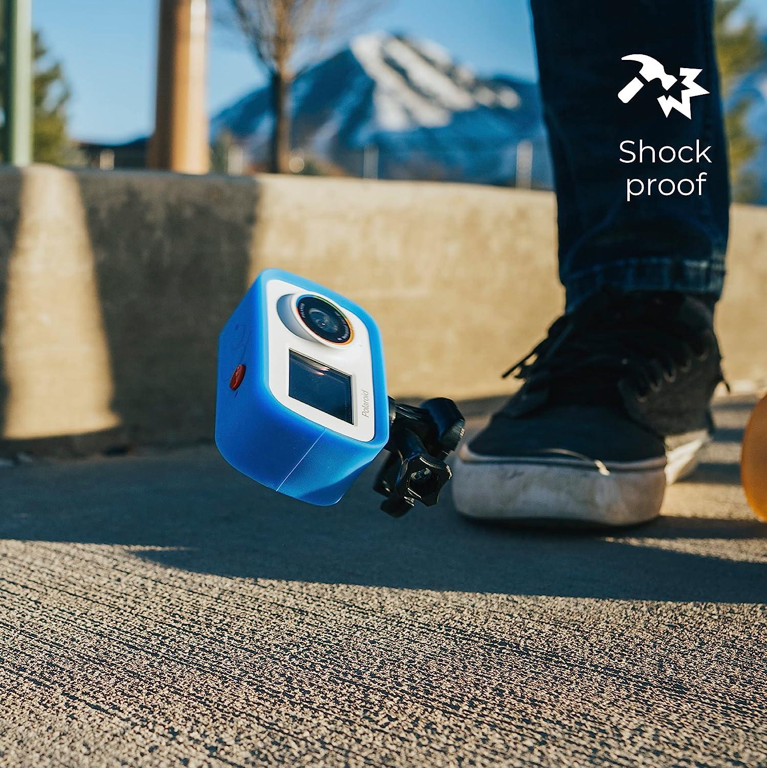 Polaroid Dual Screen WiFi Action Camera 4K 18mp, Waterproof Sports