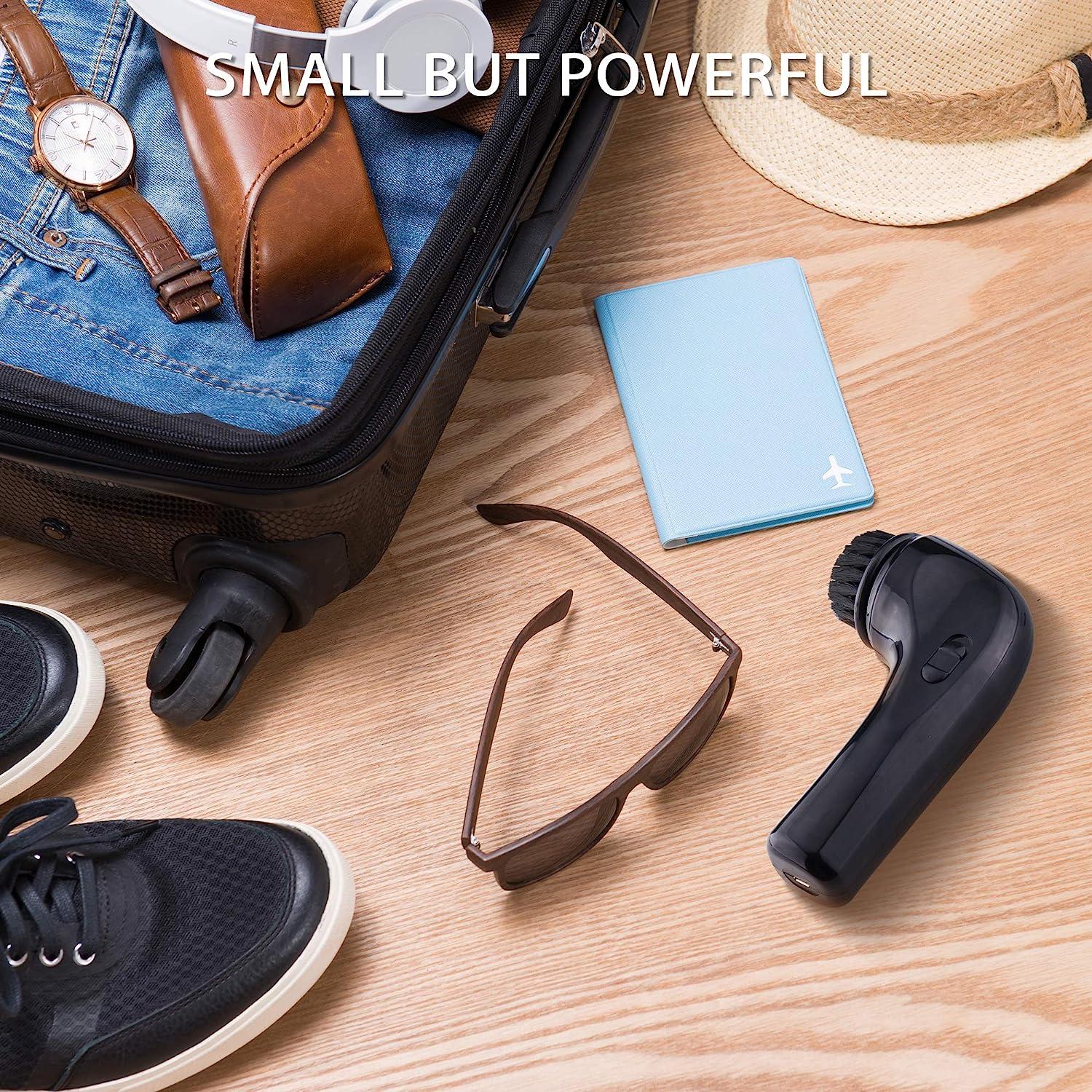 Electric Shoe Polisher Skit Replaceable Handheld Shoe Shine Kit