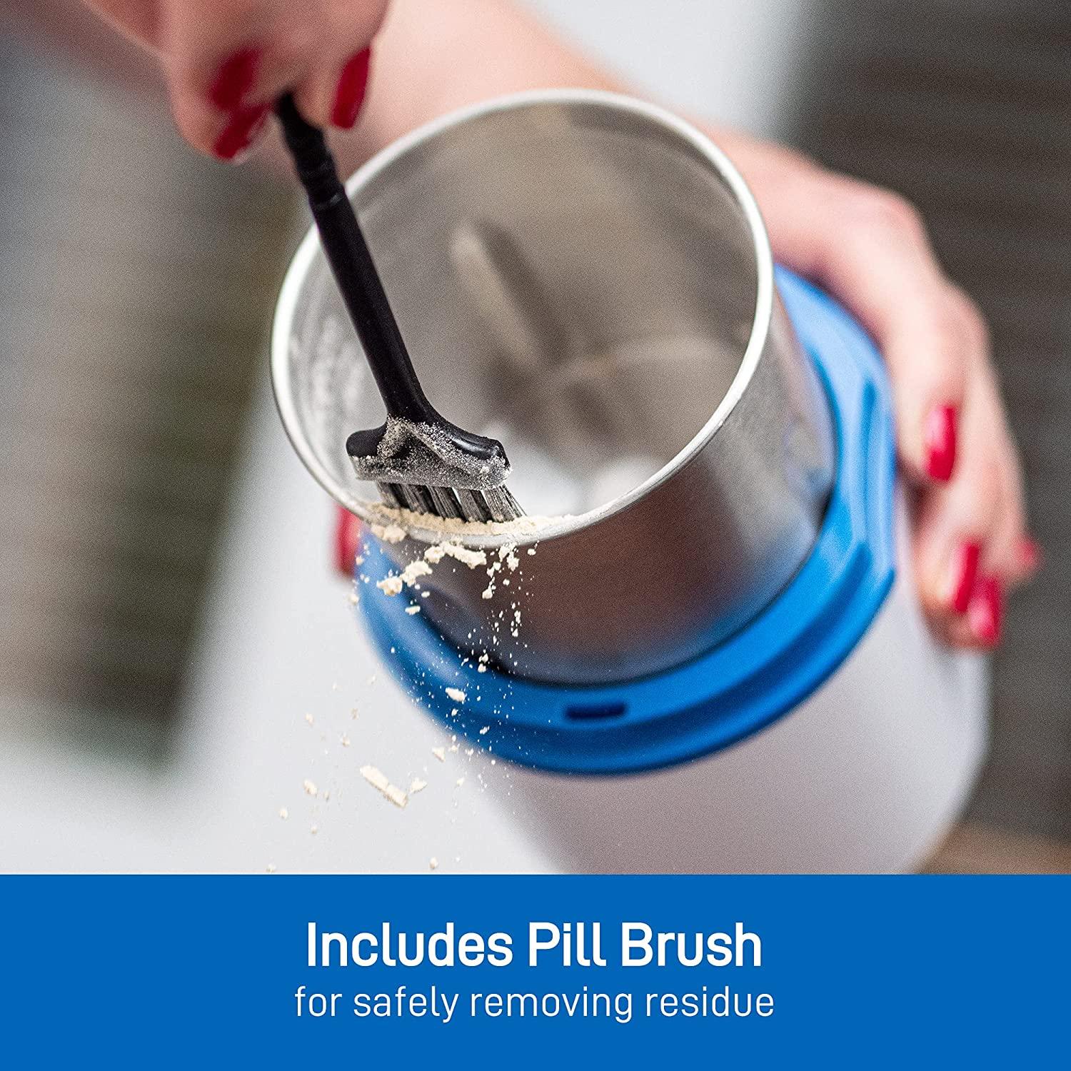 Electric Pill Crusher Grinder Fine Powder Electronic Pulverizer for