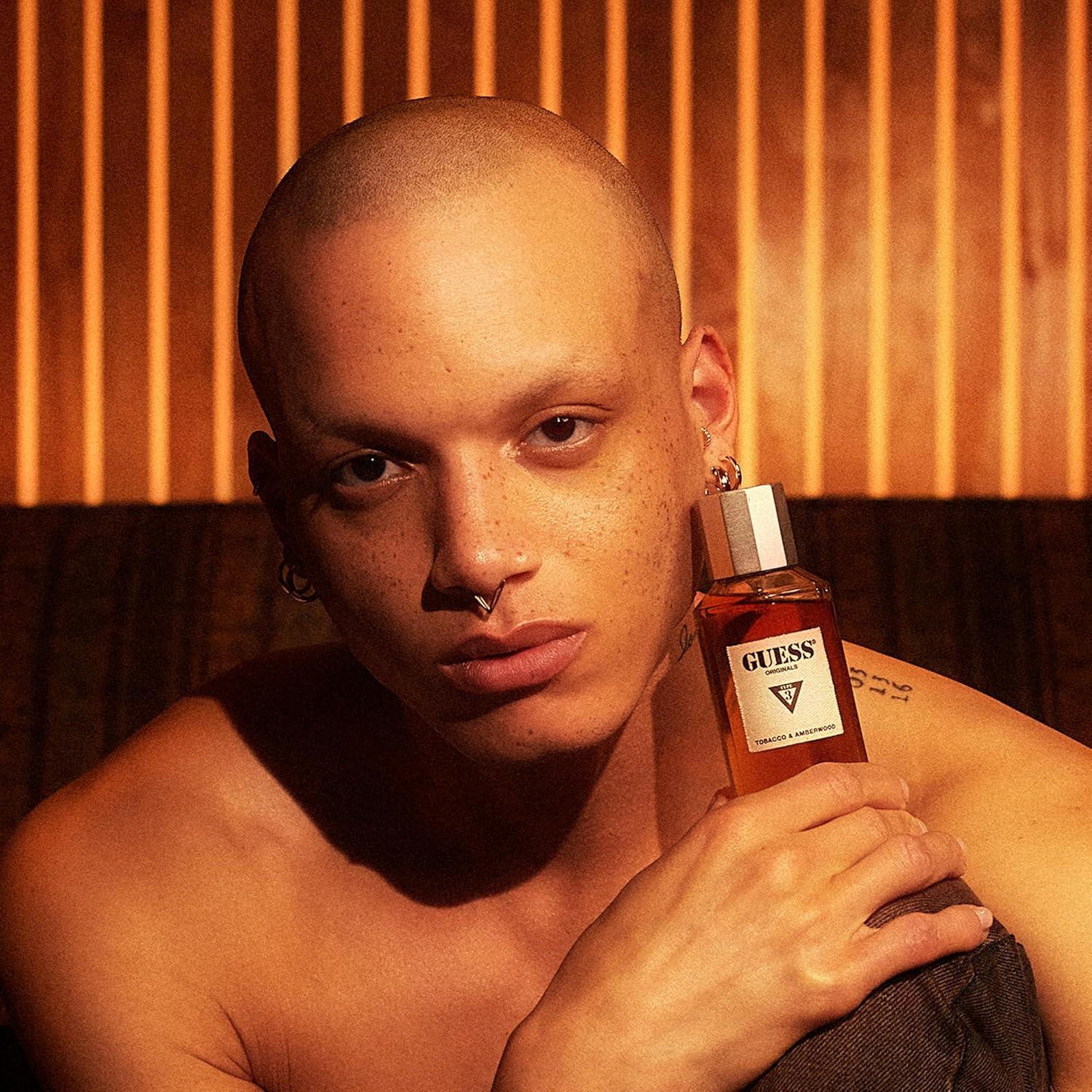 Guess Originals Type 3 Tobacco and Amberwood for Men - 3.4 oz EDP Spray |  Buy Now with Express International Delivery