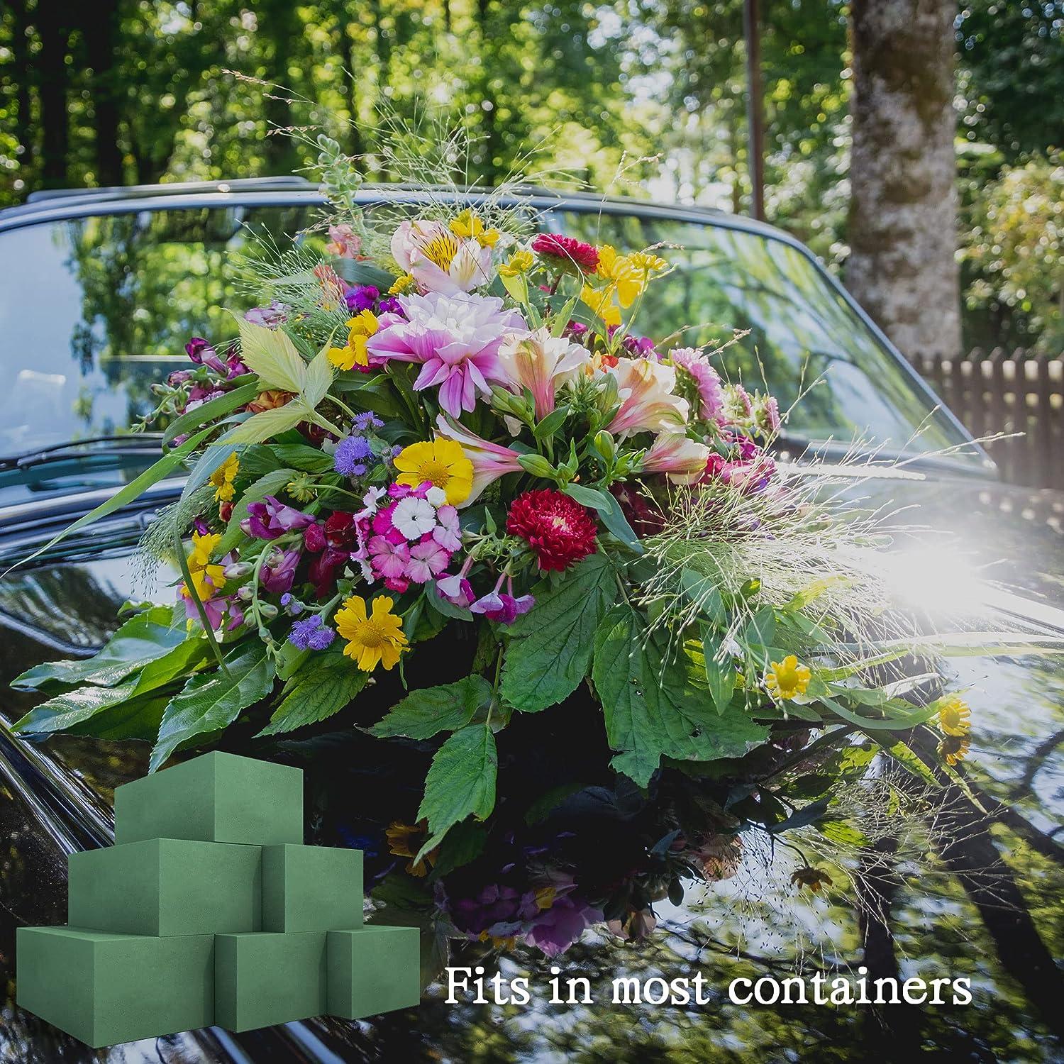 Large 9 Inch Floral Foam Blocks for Artificial Flowers - Set of 2 | Buy ...
