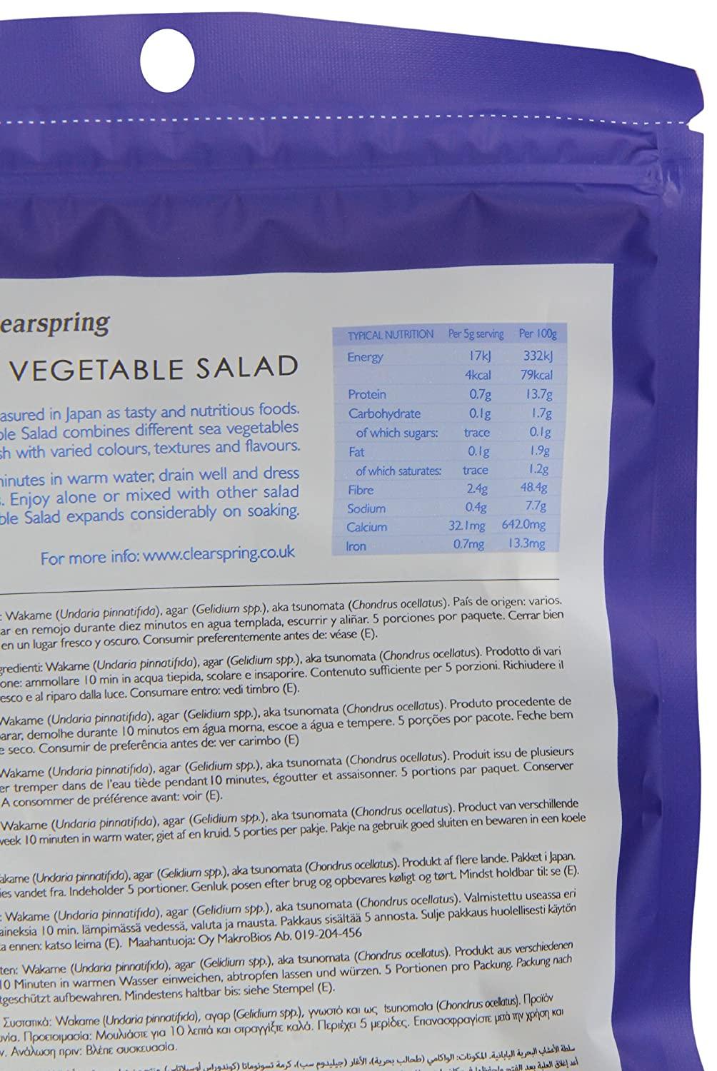 CLEARSPRING Japanese Sea Vegetable Salad, 25 GR