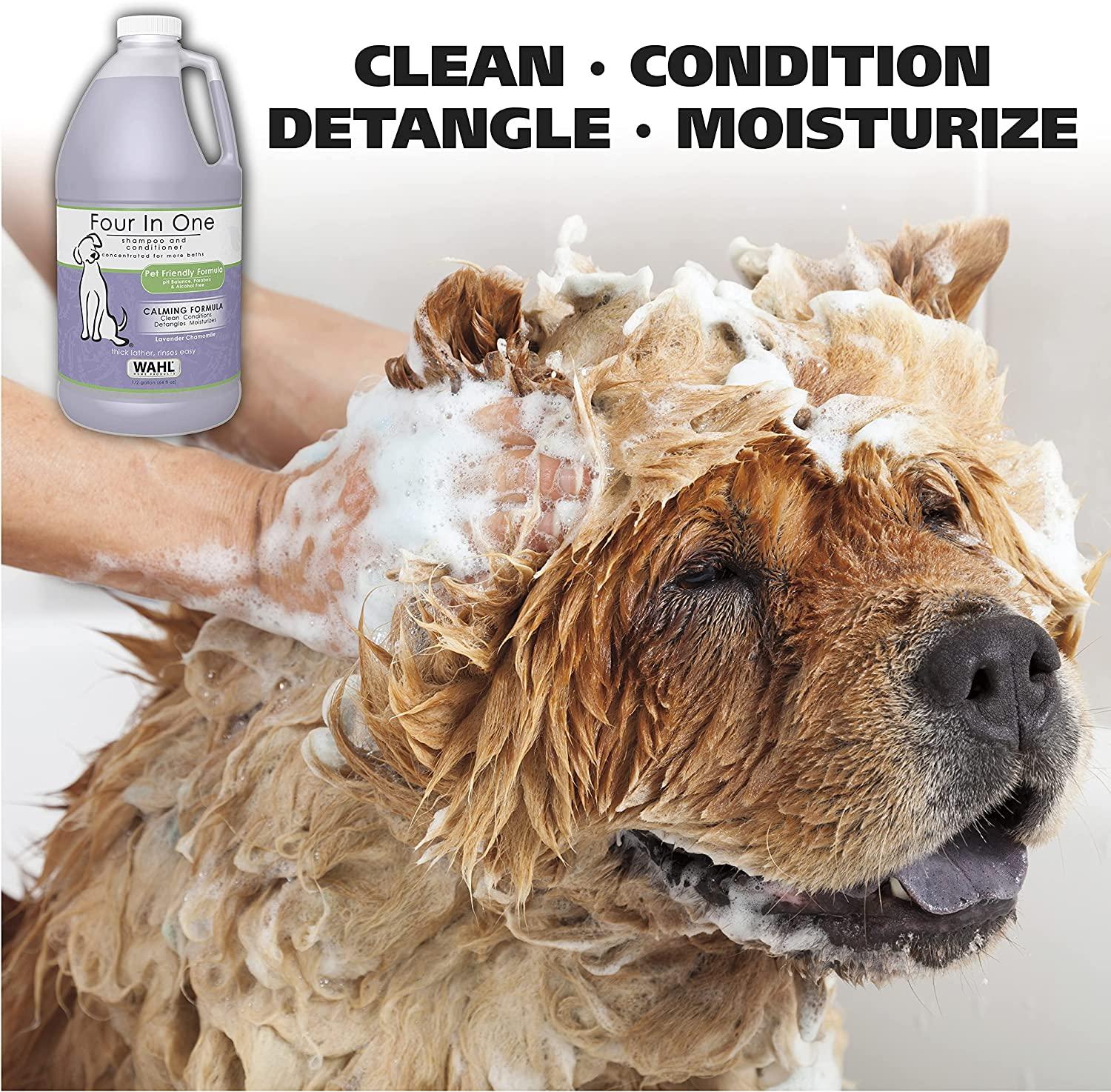 Wahl 4 in 1 dog shampoo new arrivals