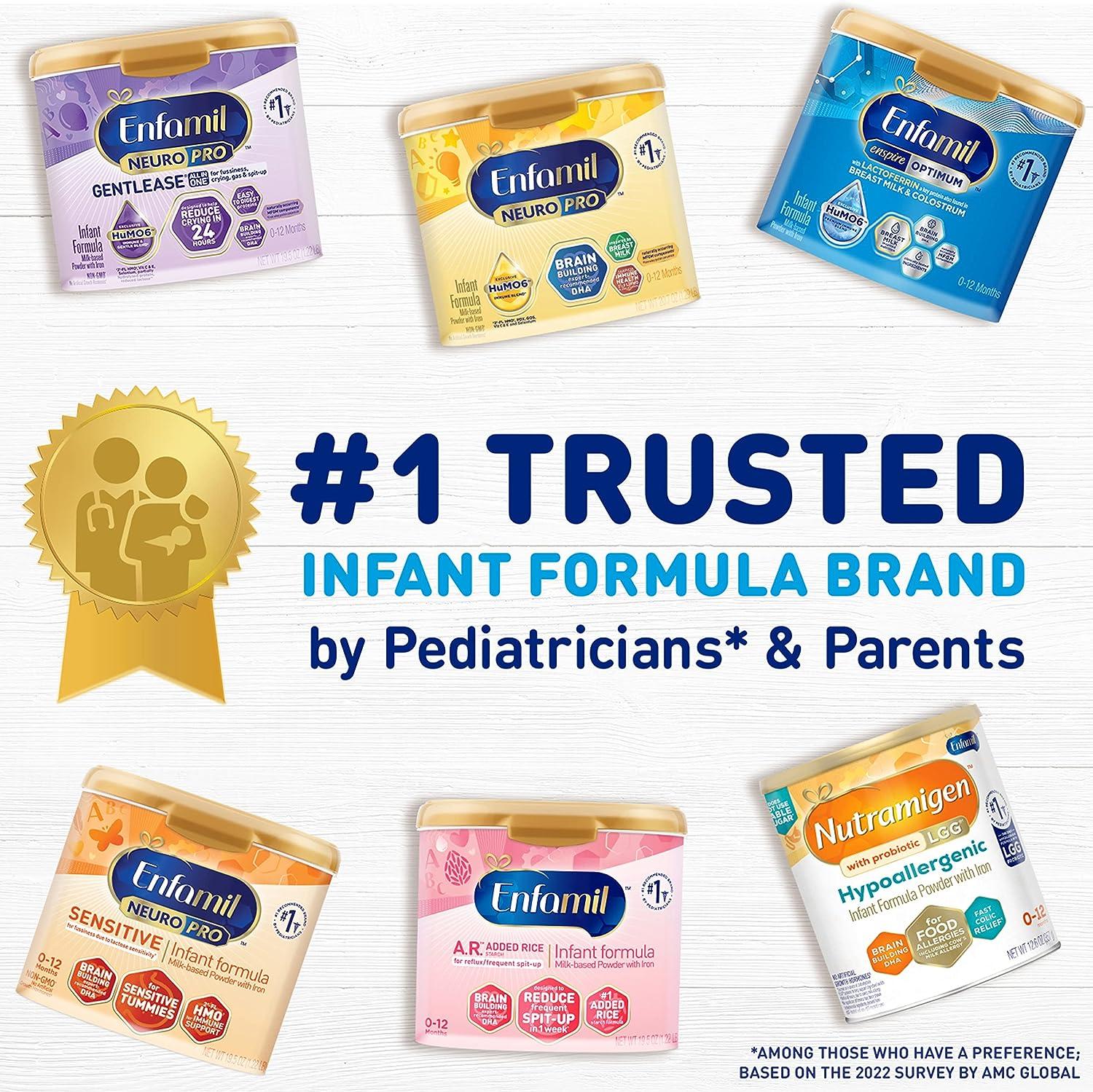 Enfamil NeuroPro Baby Formula Triple Prebiotic Immune Blend with