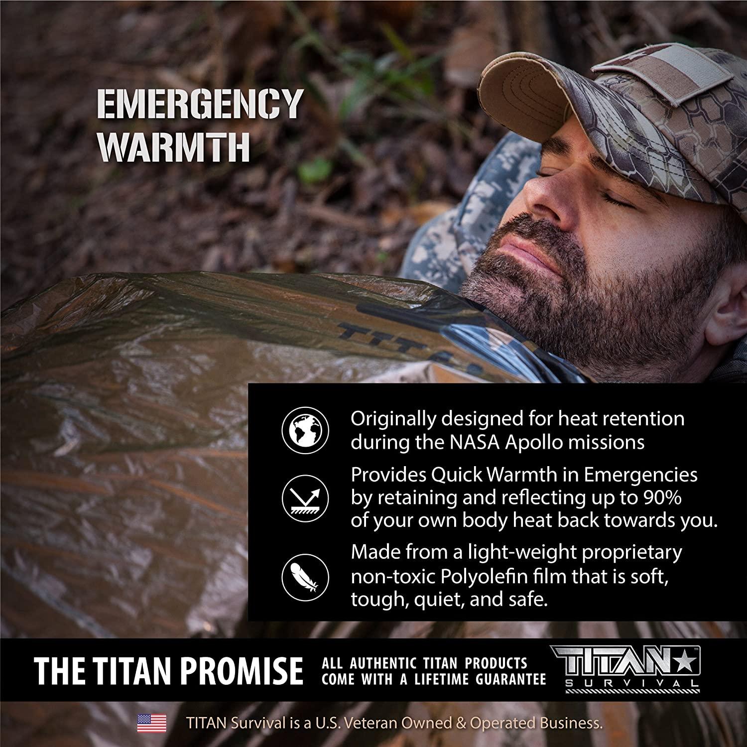Titan emergency sleeping bag hot sale