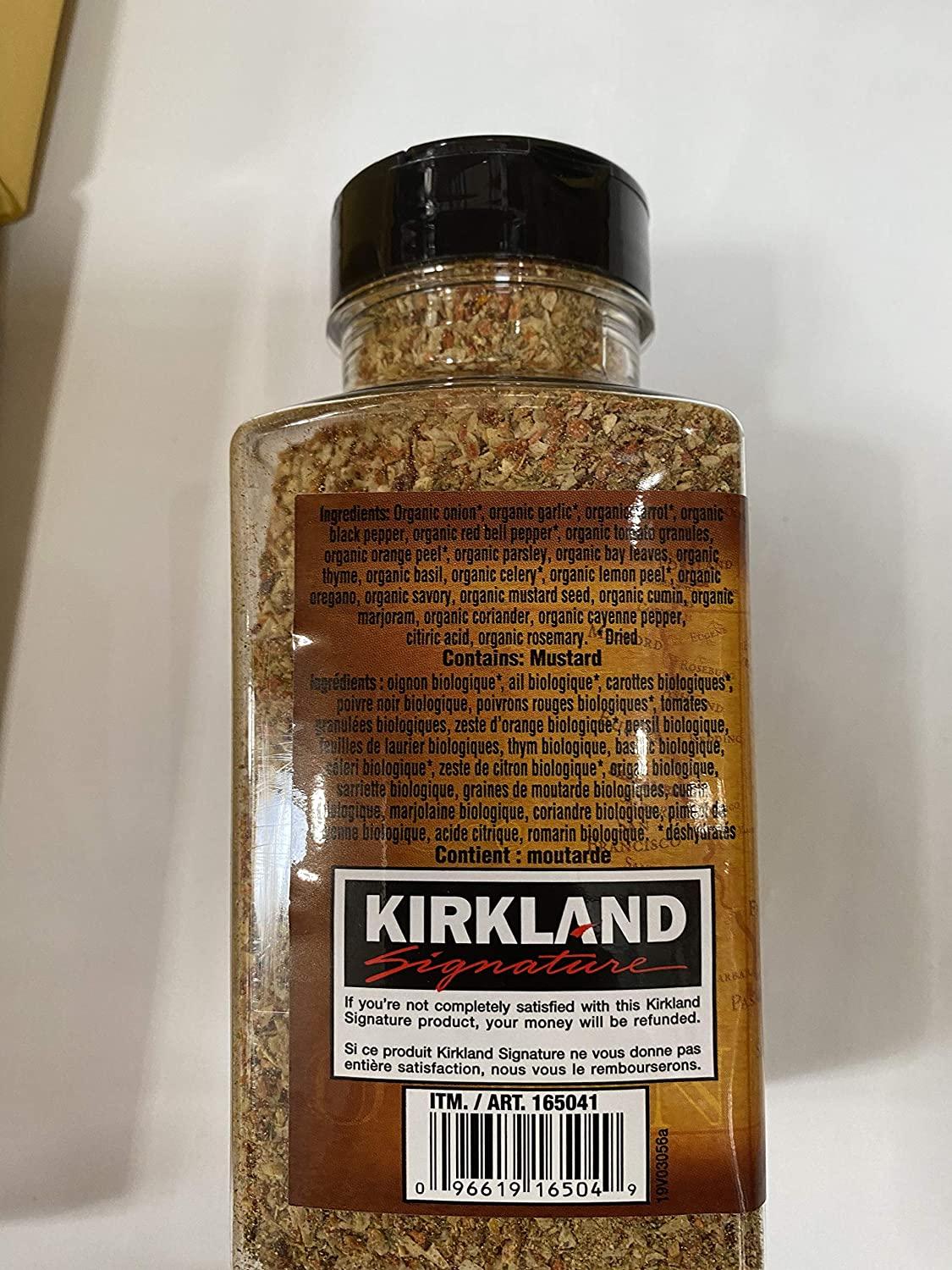 Kirkland Signature Organic NoSalt Seasoning 14.5oz Pack of 2