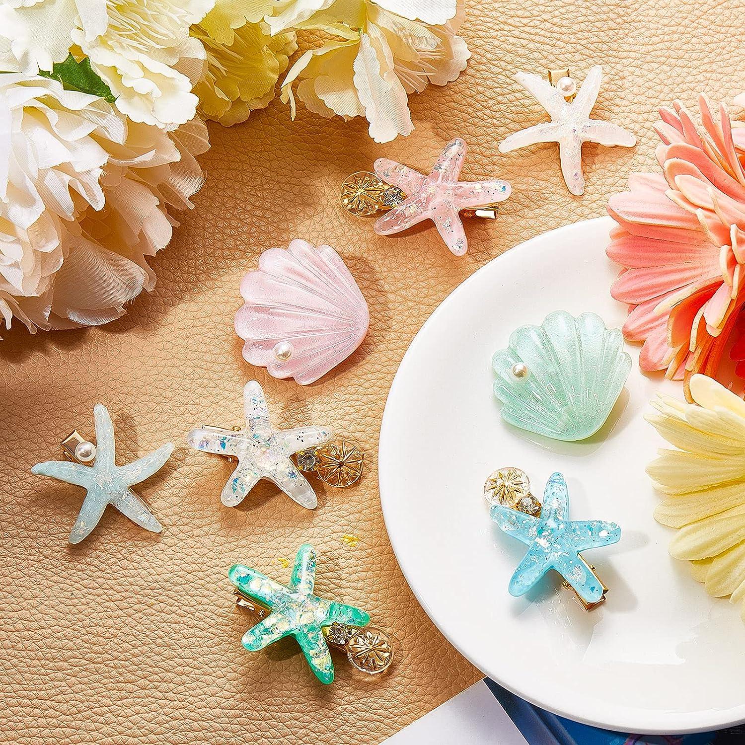 Shell hair clip sales