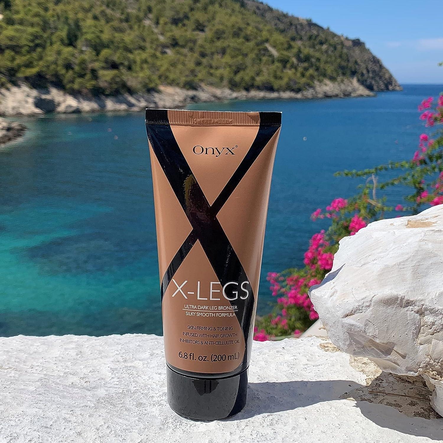 Onyx X-Legs Ultra Dark Leg Bronzer - Indoor/Outdoor Tanning Lotion ...