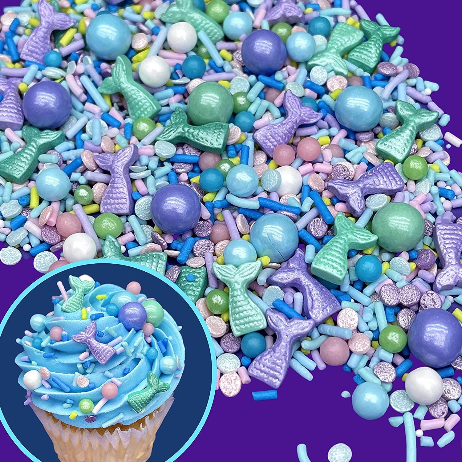 Sprinkles Mermaid Party Sprinkle Mix Mermaid Sprinkles Edible