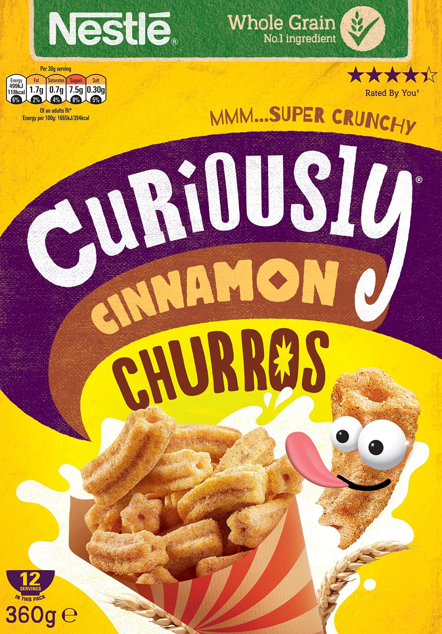 Nestl Curiously Churros 360g Buy Now with Express International