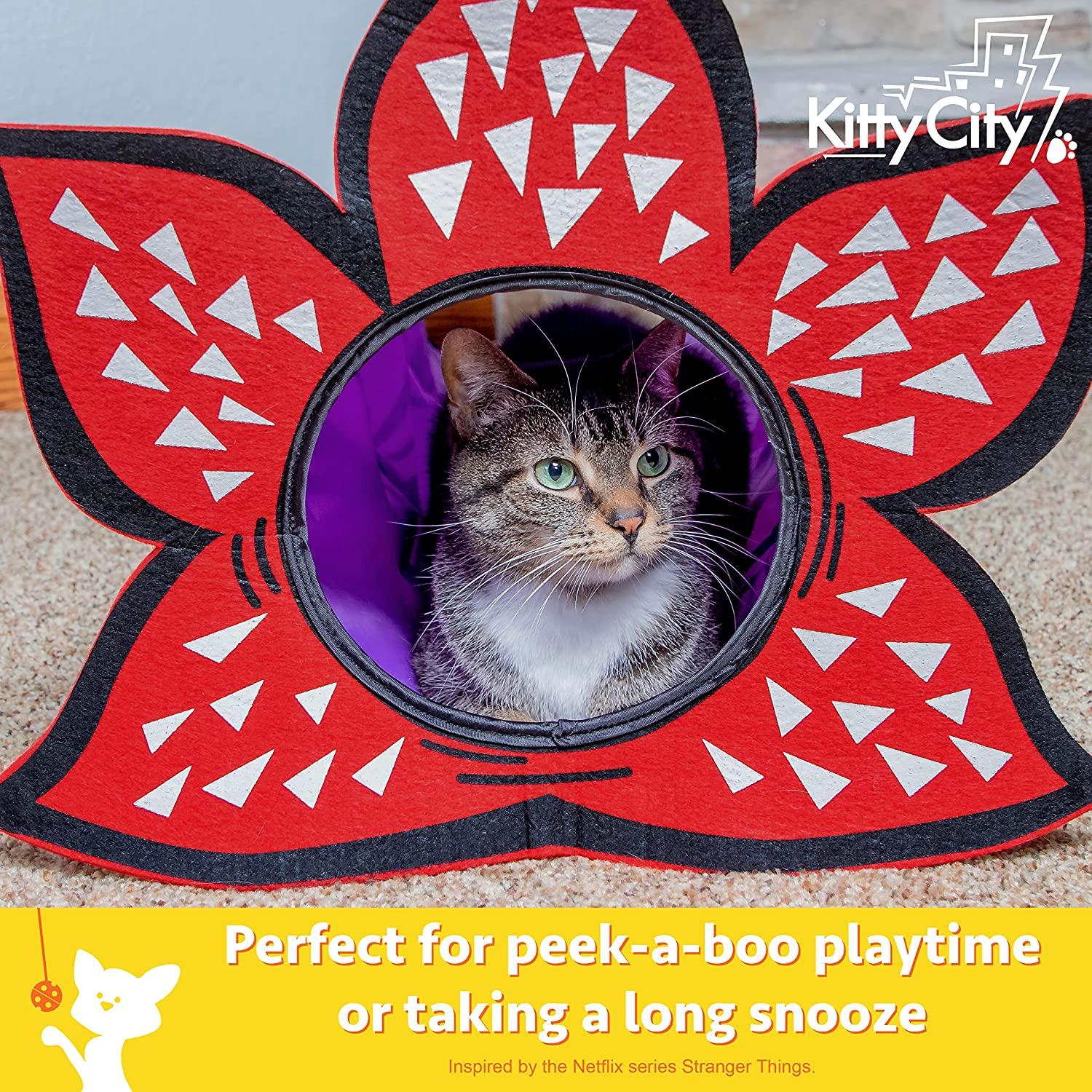 Kitty City Stranger Things Cat Toys Tunnels Scratch