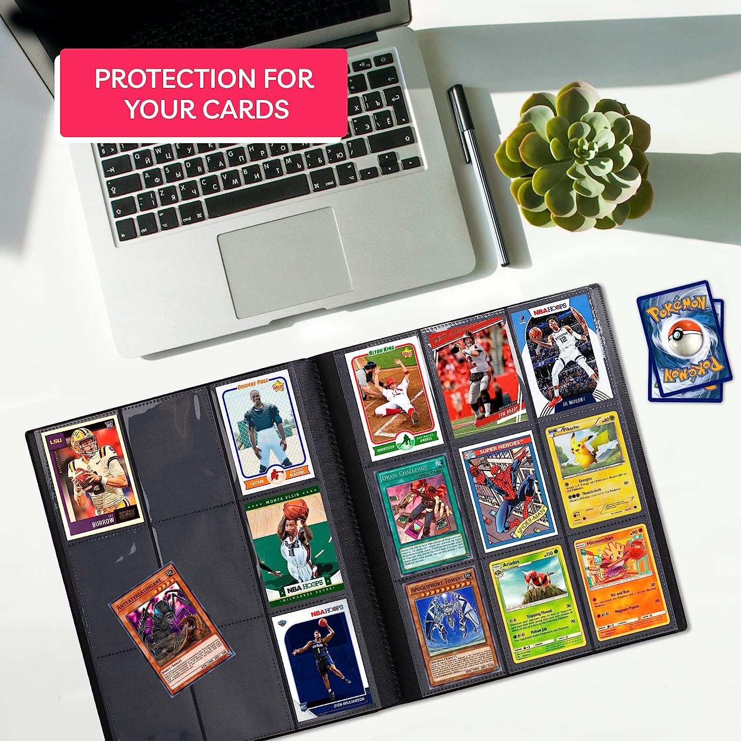 Trading Card Binder - 9 Pocket Sports Card Holder for Football, Baseball & More (360 Cards, 3.5 x 2.5) - Card Collection Organizer | Buy Now with Express International Delivery | GoSupps.com Trading Card Binder - 9 Pocket Sports Card Holder for Football, Baseball & More (360 Cards, 3.5 x 2.5) - Card Collection Organizer | Buy Now with Express International Delivery | GoSupps.com