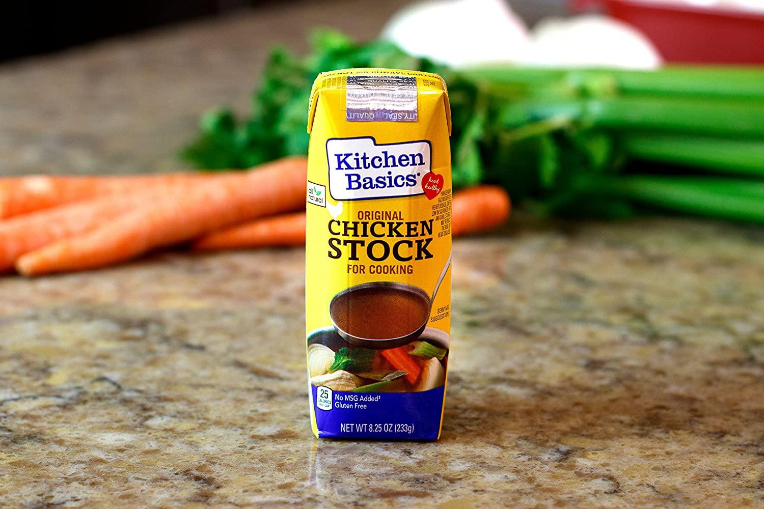 Kitchen Basics Original Chicken Stock, 8.25 fl oz (Pack of 12)