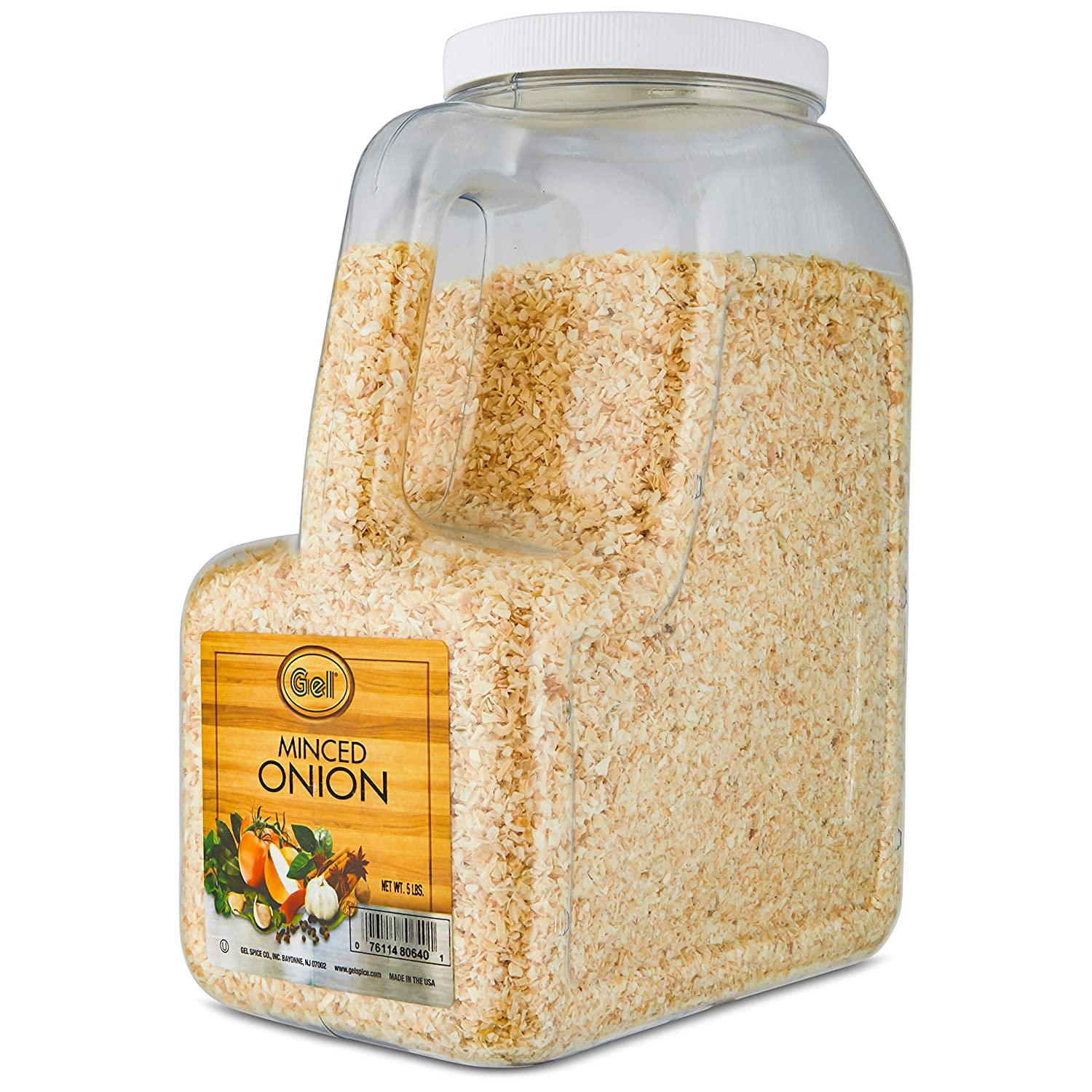 Gel Spice Minced Onion 5 Lb Food Service Size