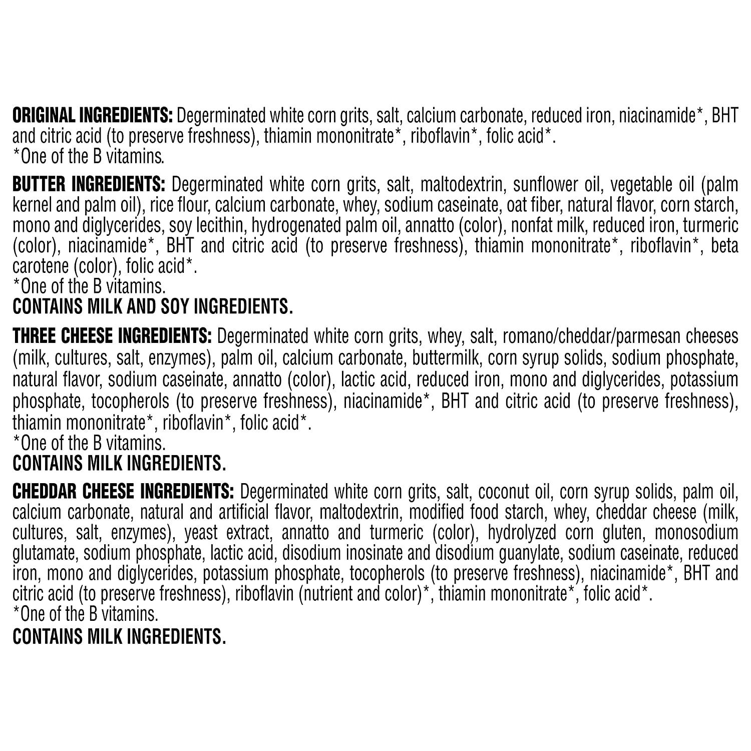 Quaker Instant Grits Variety Pack 44 Pack, 4 Flavors, 0.98oz Packets