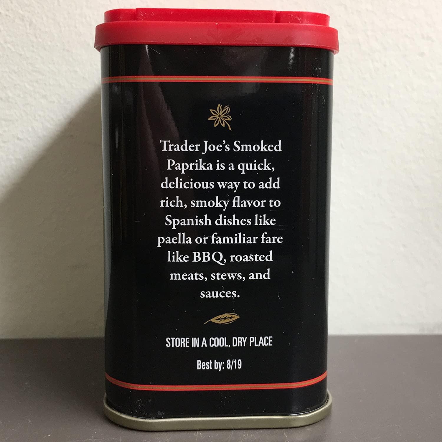 Trader Joe's Smoked Paprika Rich and Flavorful Spice for Gourmet Cooking