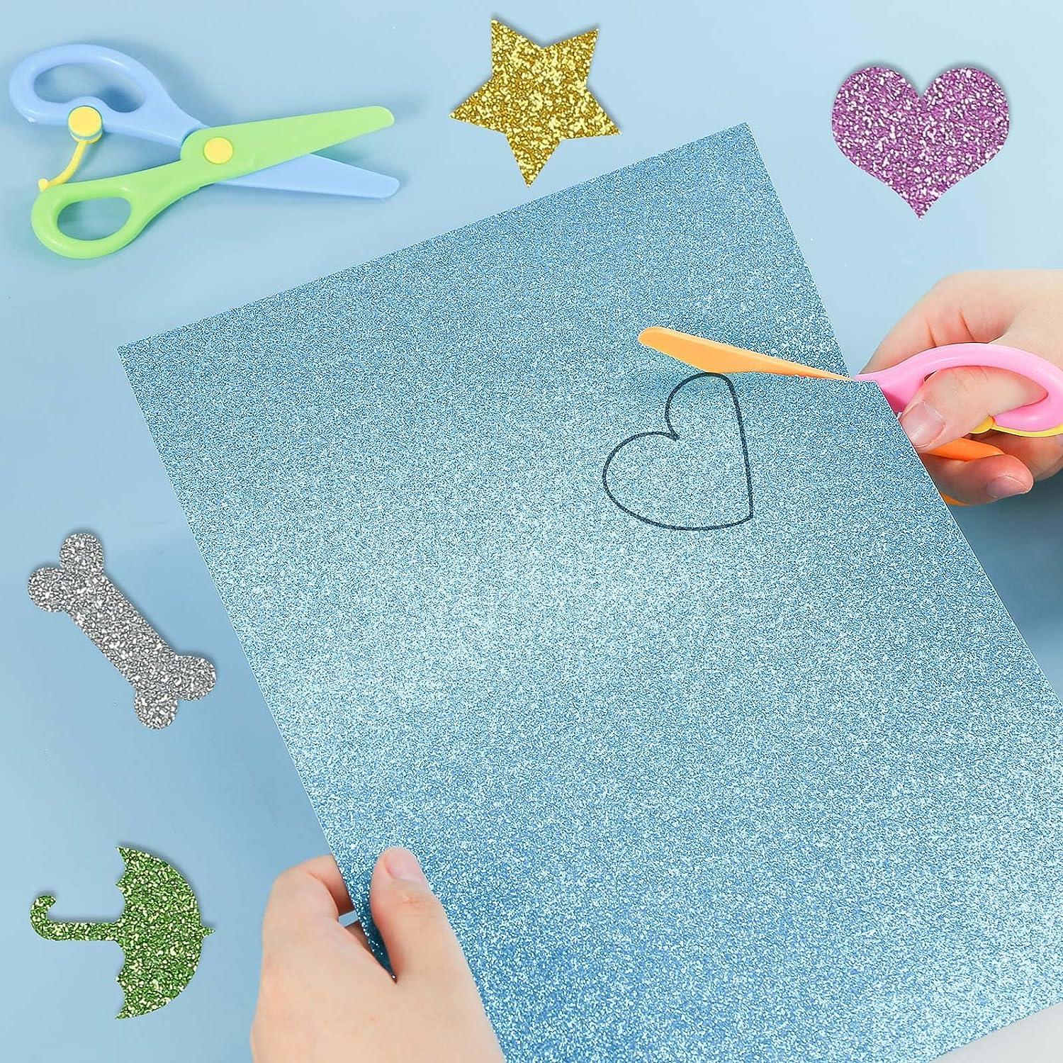 BigOtters Glitter Cardstock Paper 40 Sheets Sparkly Paper Premium Craft