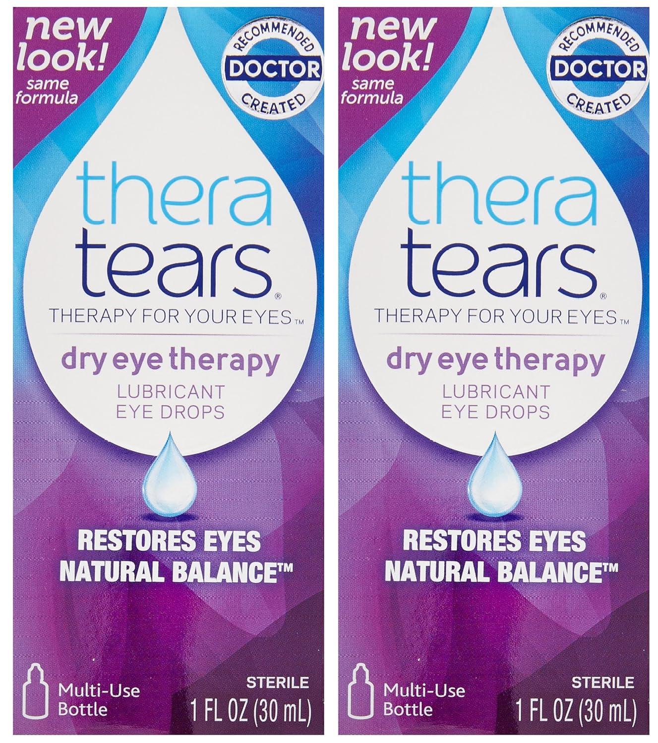 Buy Thera Tears Lubricant Eye Drops - 1 oz (Pack of 2) | Soothing Relief  for Dry Eyes - Fast Worldwide Shipping | Buy Now with Express International  Delivery