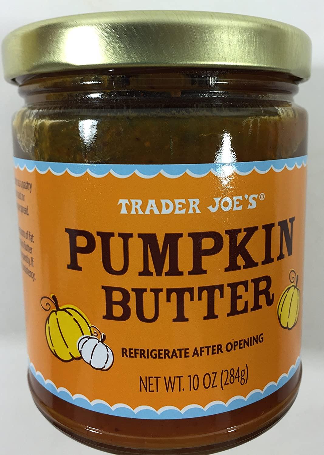 Trader Joes Pumpkin Butter 2 Jars 10 Ounces Each