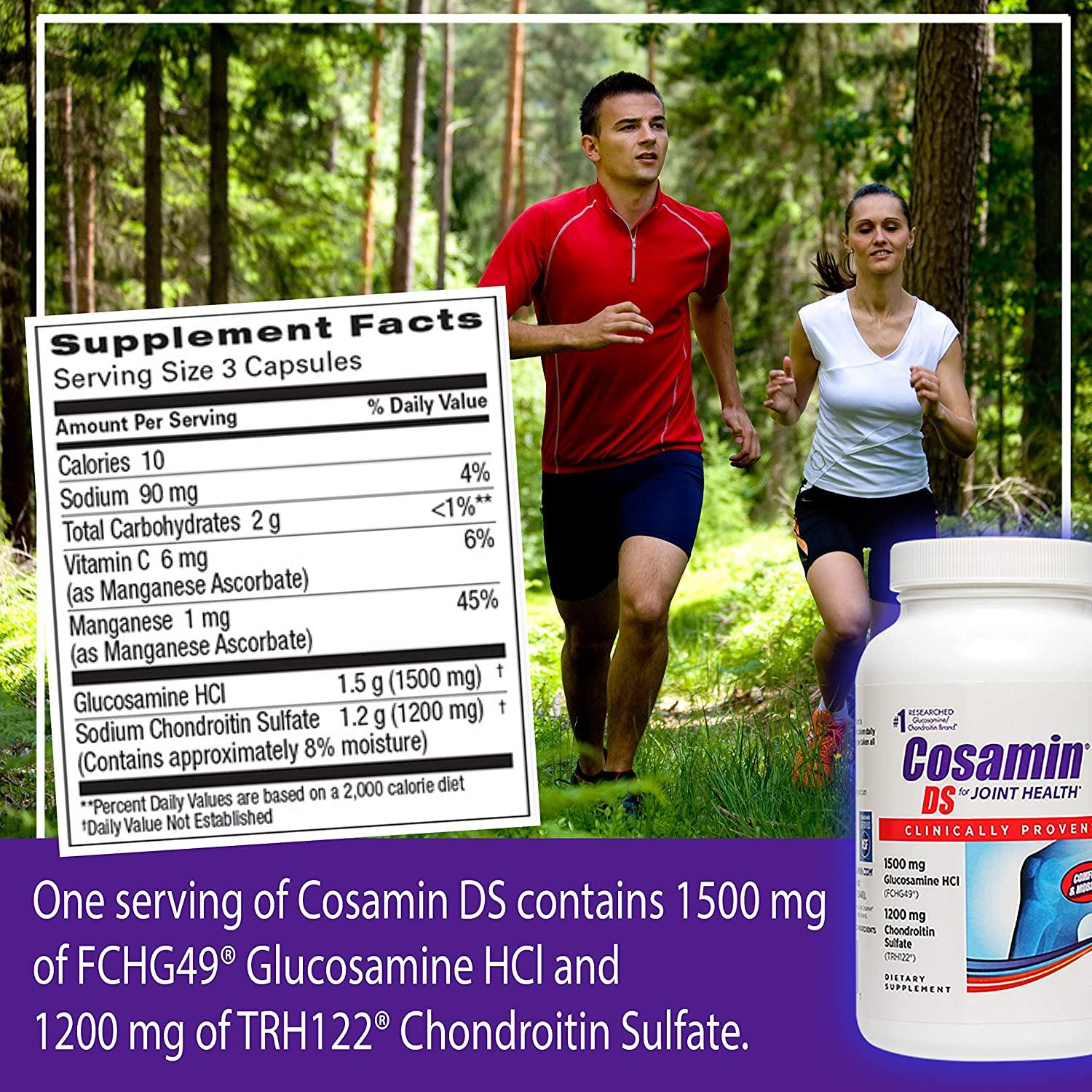 Nutramax Cosamin DS Joint Health Supplement with Glucosamine