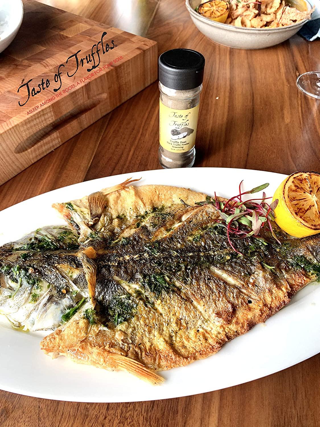 Black Truffle Dust Seasoning Premium Black Truffle & Mushroom Powder