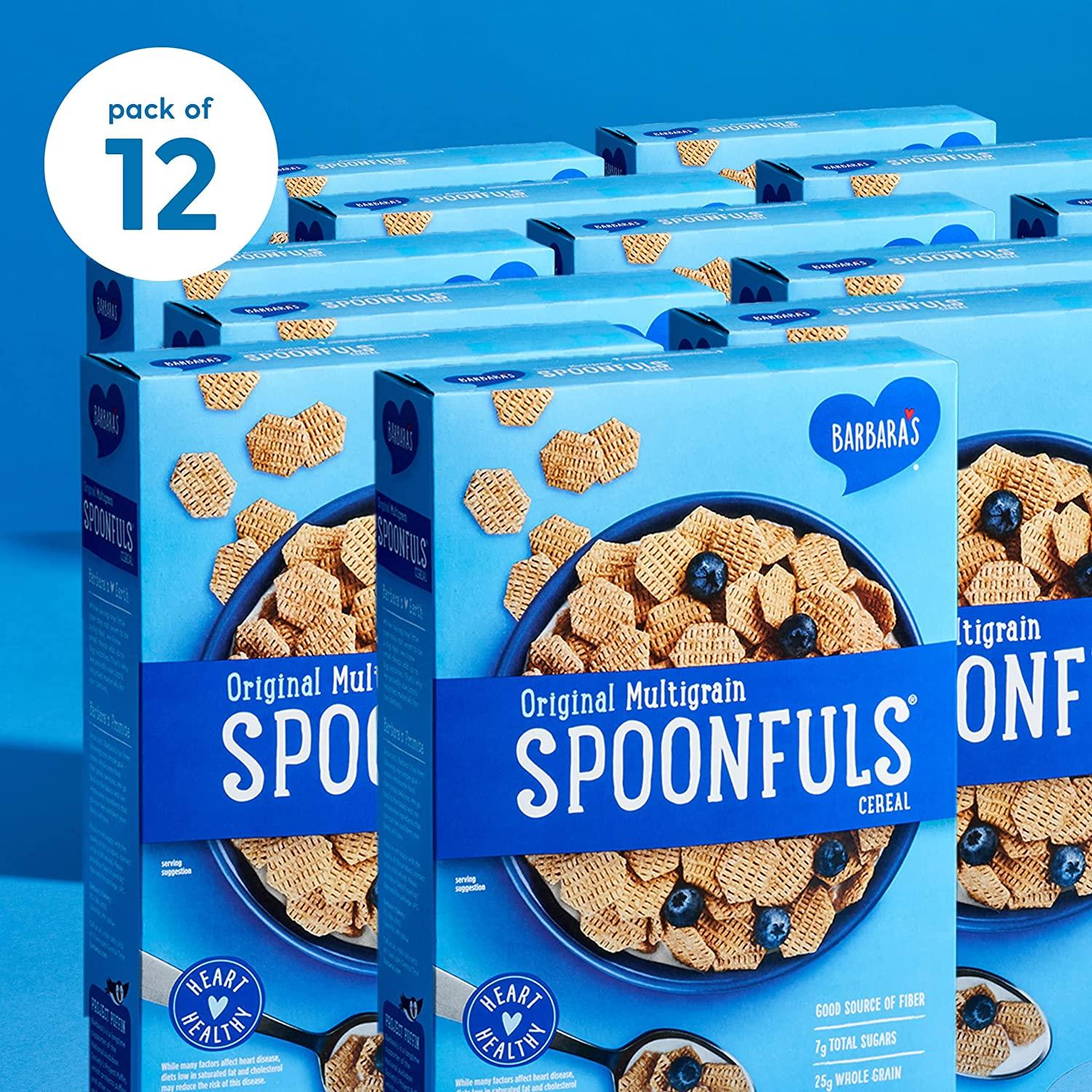 Barbara's Multigrain Spoonfuls Cereal, Heart Healthy, NonGMO, 14 Oz