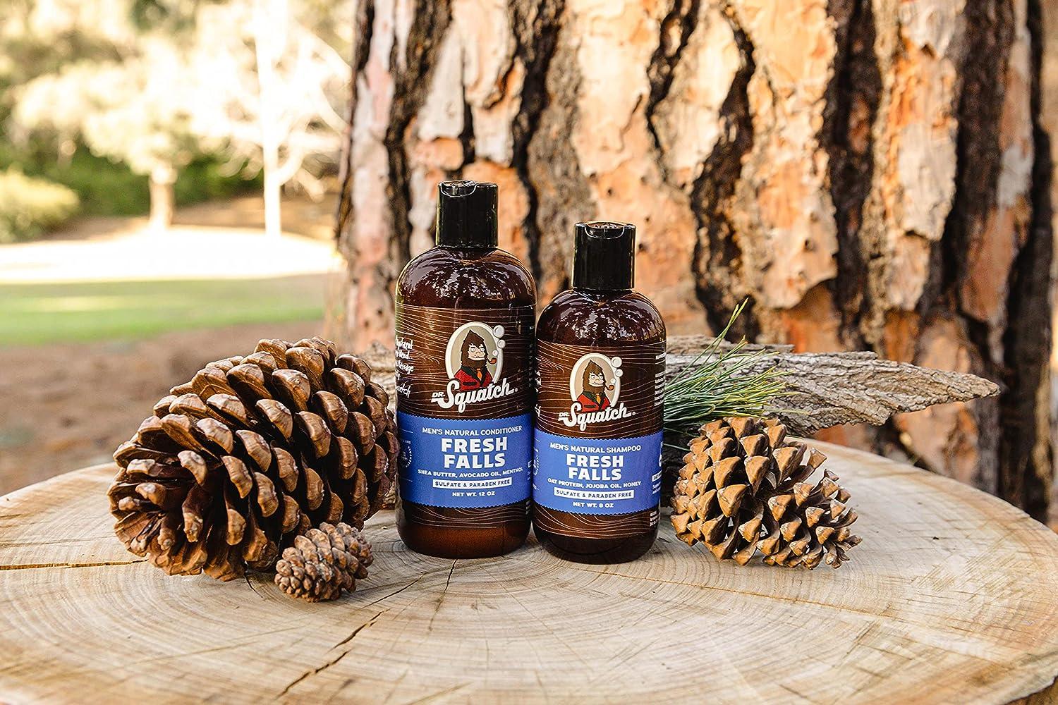 Dr. Squatch Fresh Falls Shampoo Natural & Refreshing Hair Care