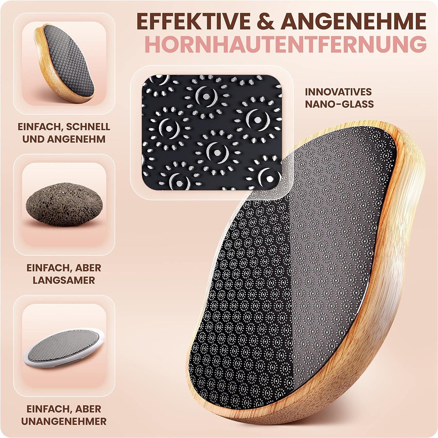 Premium Bambua Corneal Remover - 100% Anti-Cornea Effect for Beautiful Feet  - Professional Nano Glass Pedicure Tool | Buy Now with Express  International Delivery | GoSupps.com