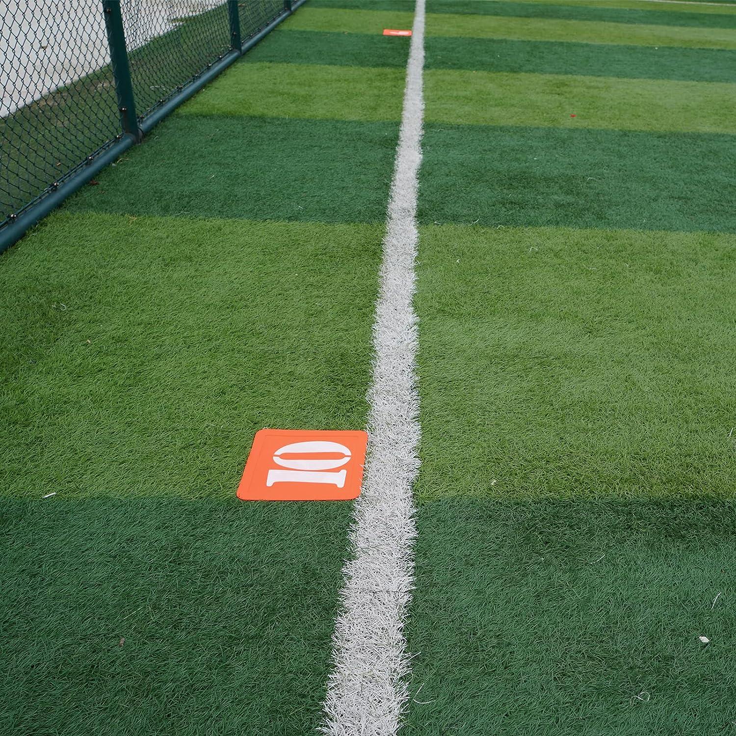 Eco Walker Football Field Yard Line Markers Yardage Markers with