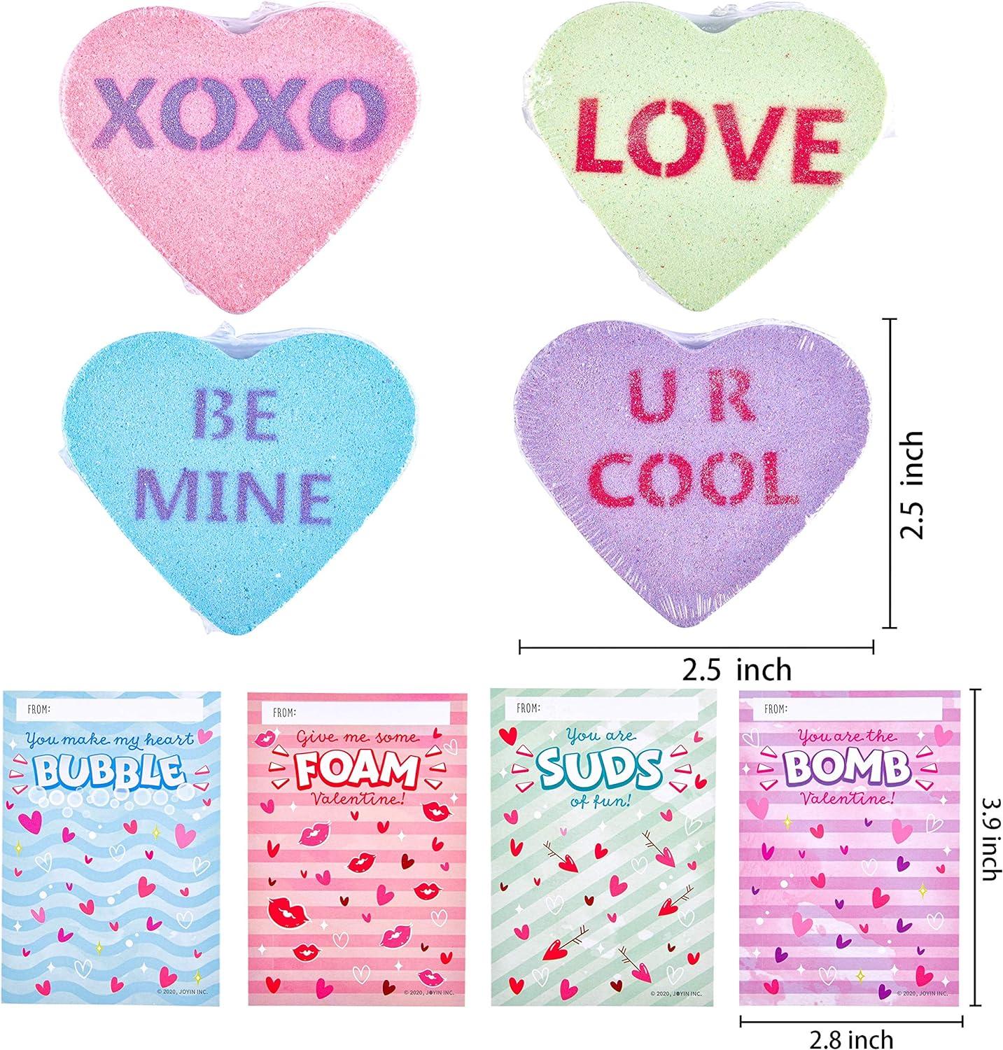 Best 28Pcs Kids Valentines Day Cards with Ultra Bright Large Glow Sticks