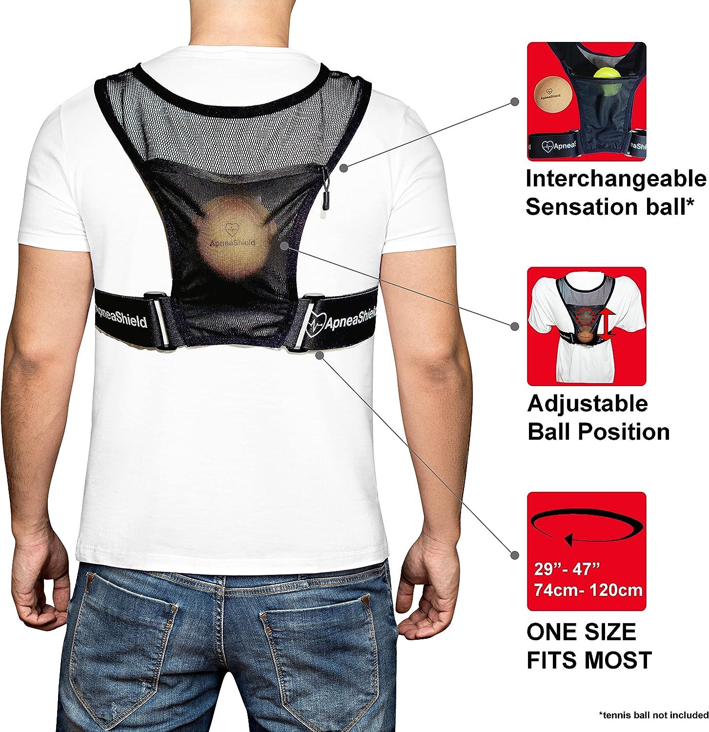 ApneaShield Sleep Position Trainer Stop Snoring, Side Sleeping Aid