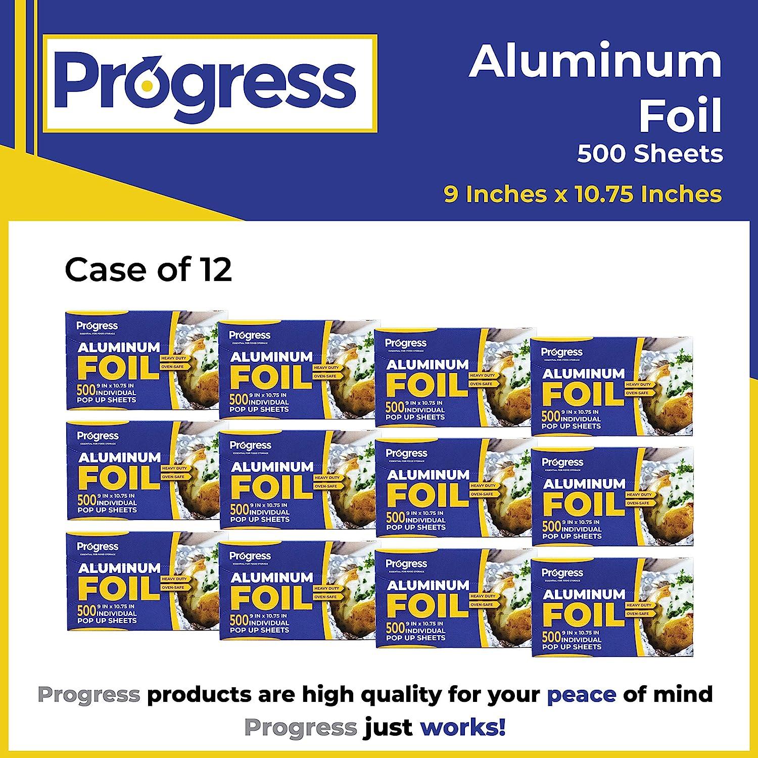 Aluminum Foil Pop-Up Sheets - 9 x 10 3/4