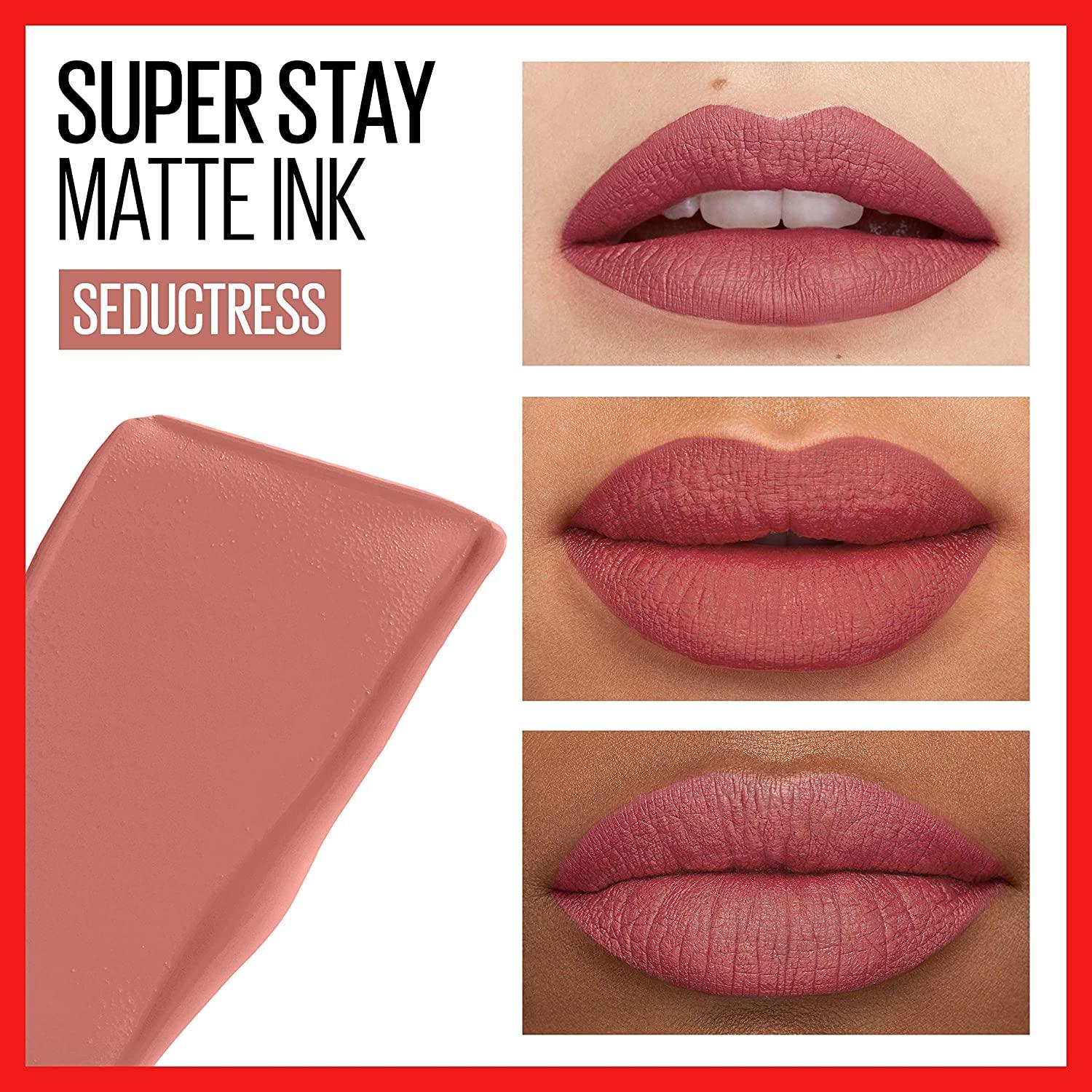 Maybelline SuperStay Matte Ink Liquid Lipstick - Seductress - 0.17