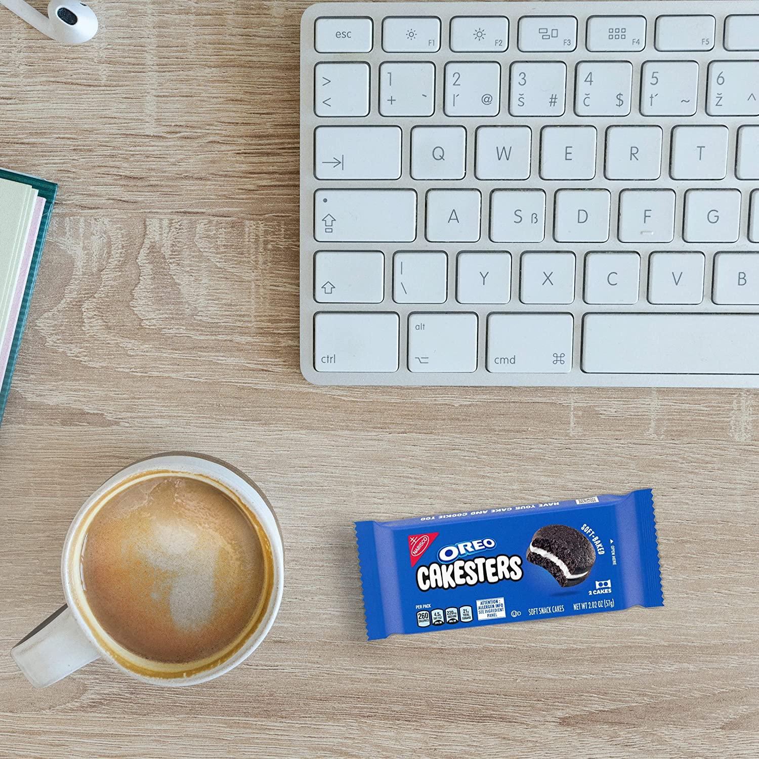 OREO Cakesters Soft Snack Cakes, 5 2.02 oz Snack Packs