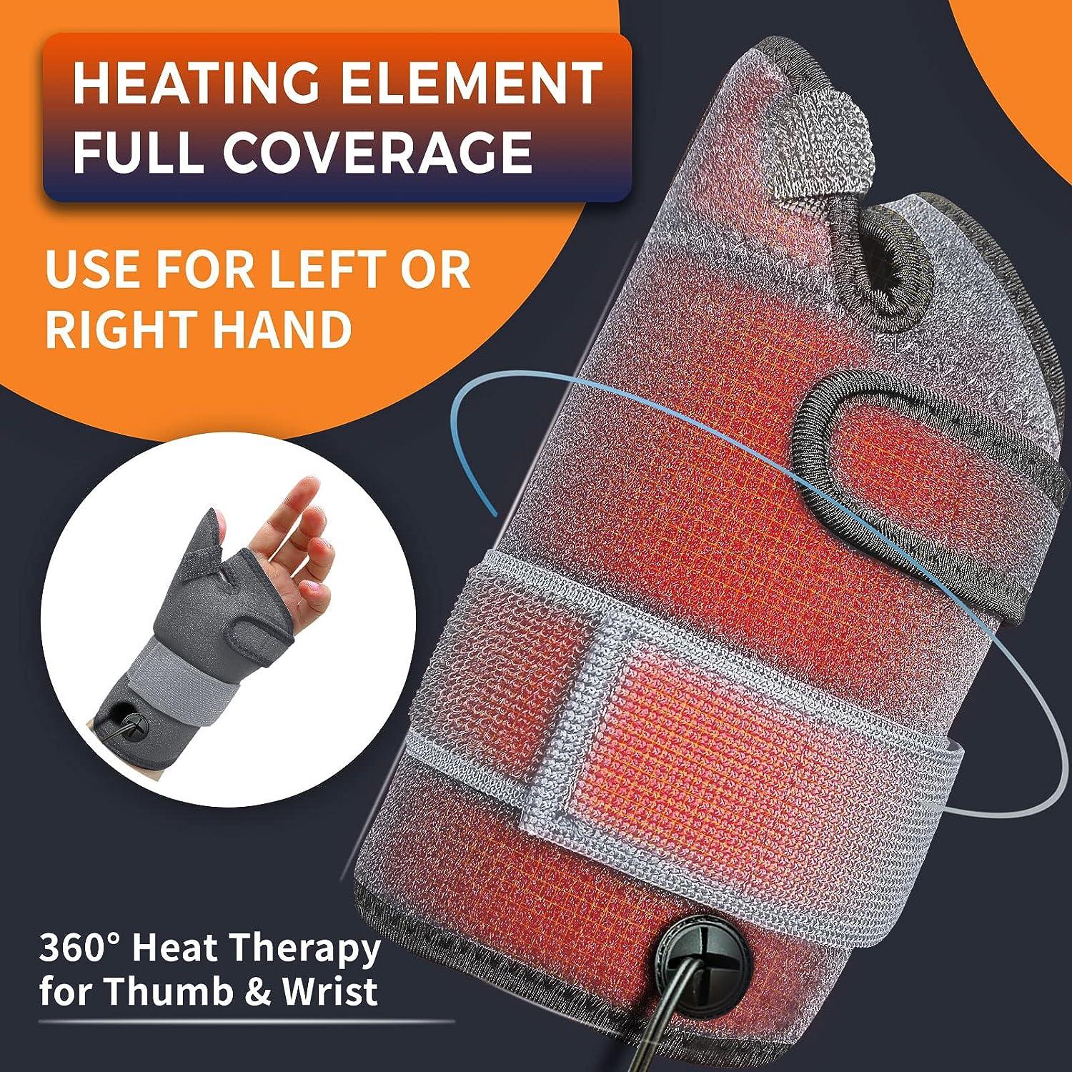 Elekheal Shoulder Heating Pad with Vibration Massager, Hot Therapy  Electrical Heated Shoulder Brace, Pain Relief for Men Women Frozen  Shoulder