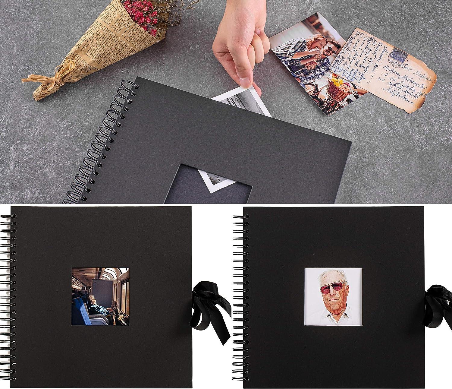Photo Album To Design Yourself, Black Pages, Photo Albums