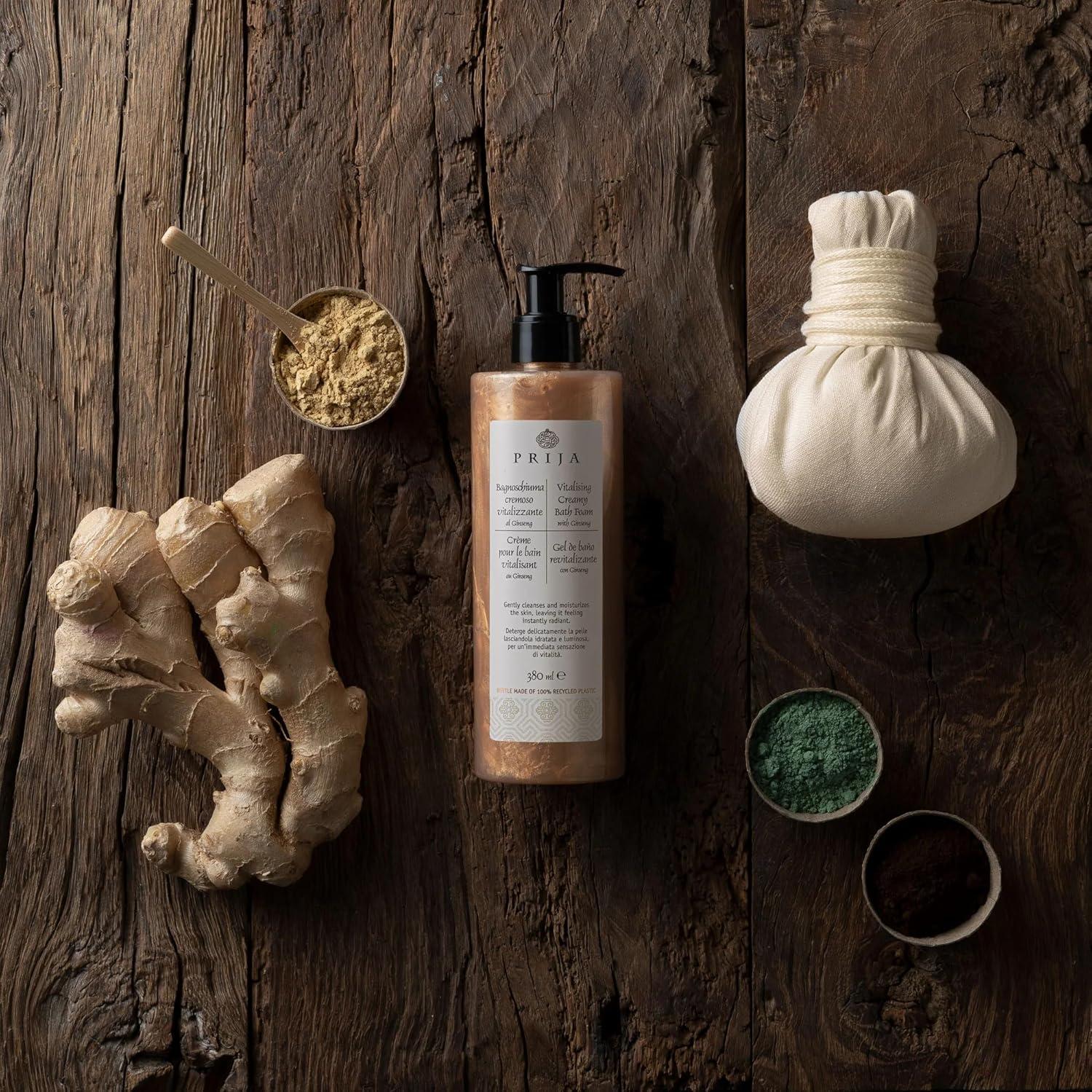 Prija Hand And Body Lotion & 2-in-1 Shower Gel/Shampoo With Ginseng